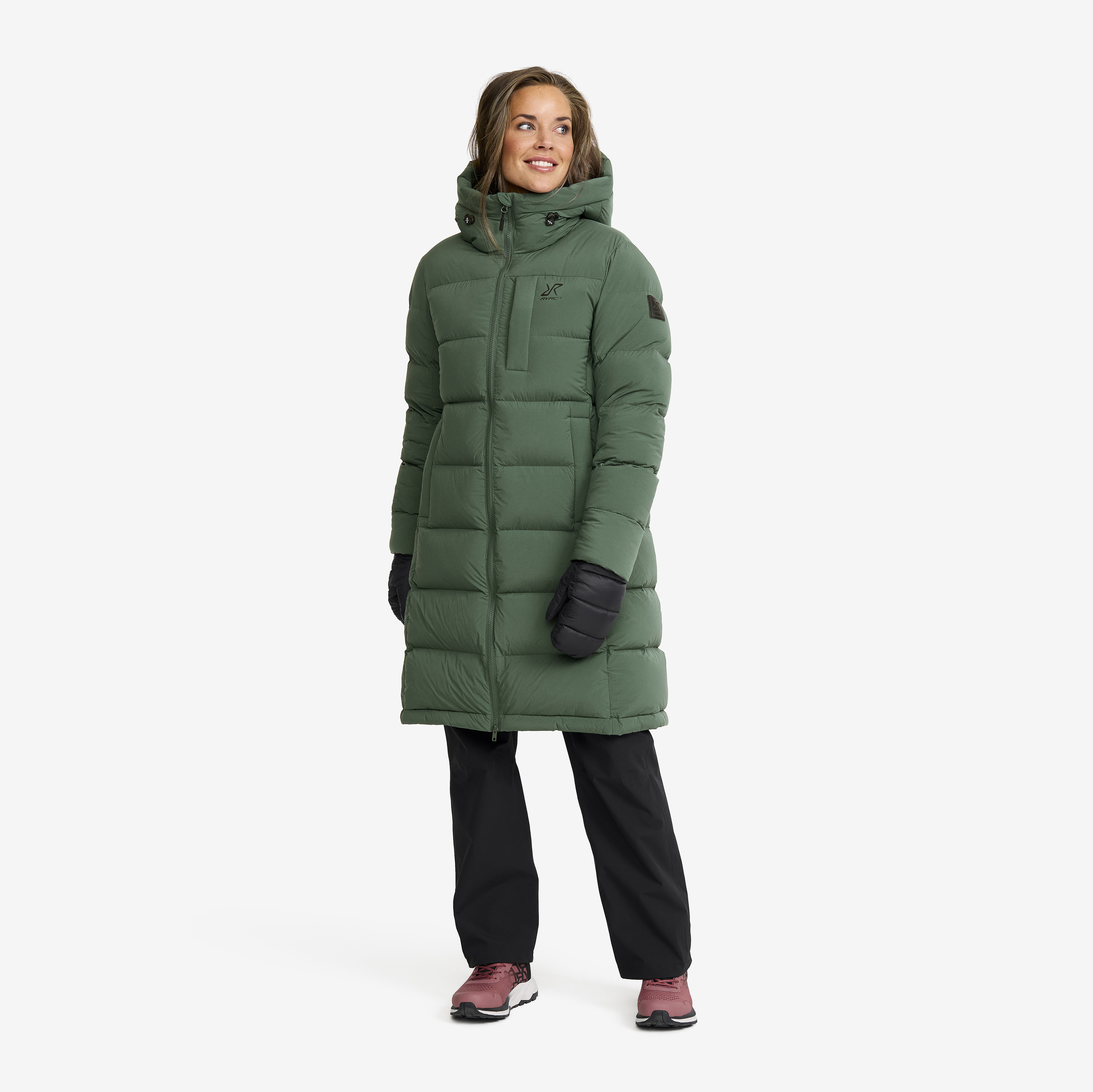 Flexpedition Down Parka Garden Topiary Femme