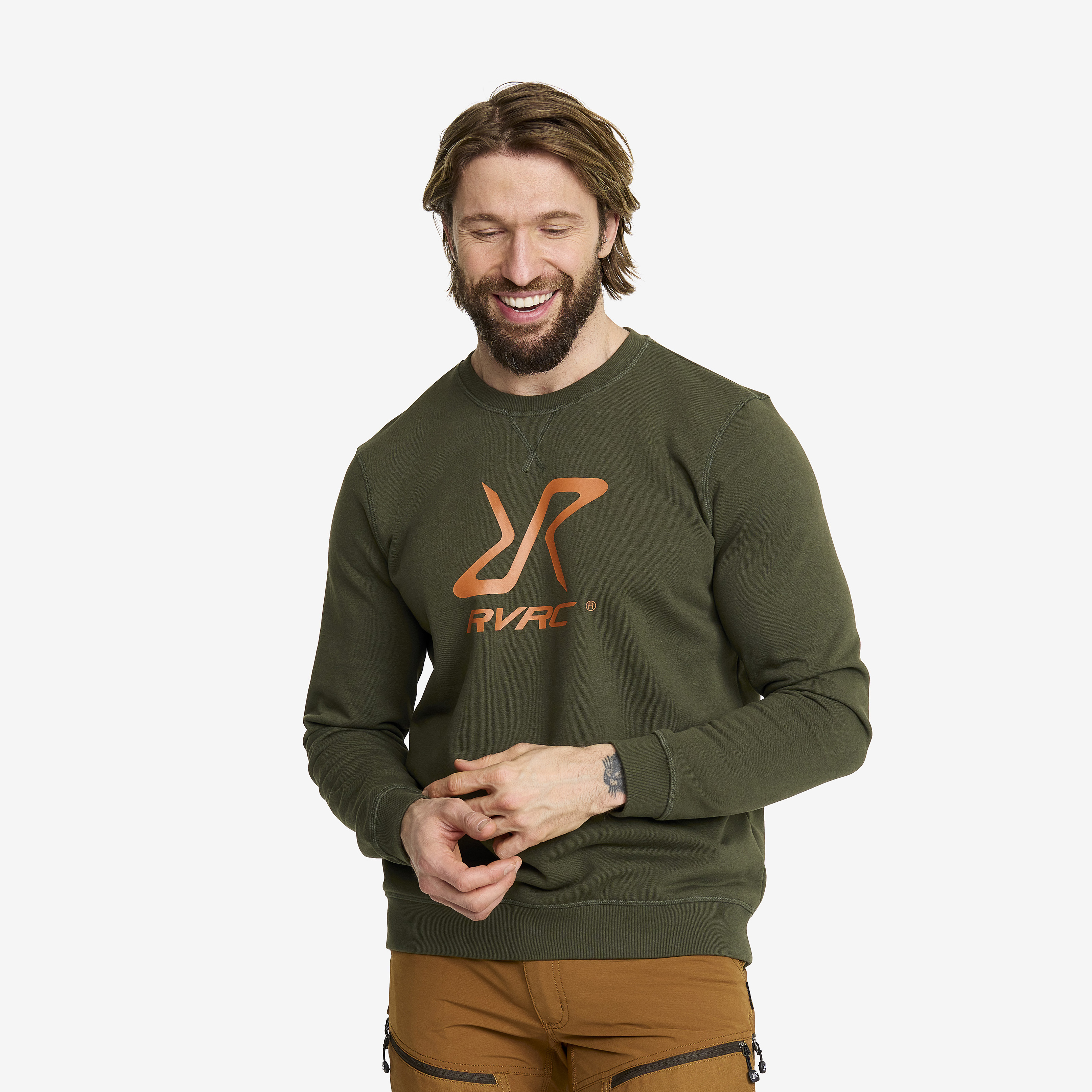 RVRC Sweatshirt Forest Night Herren