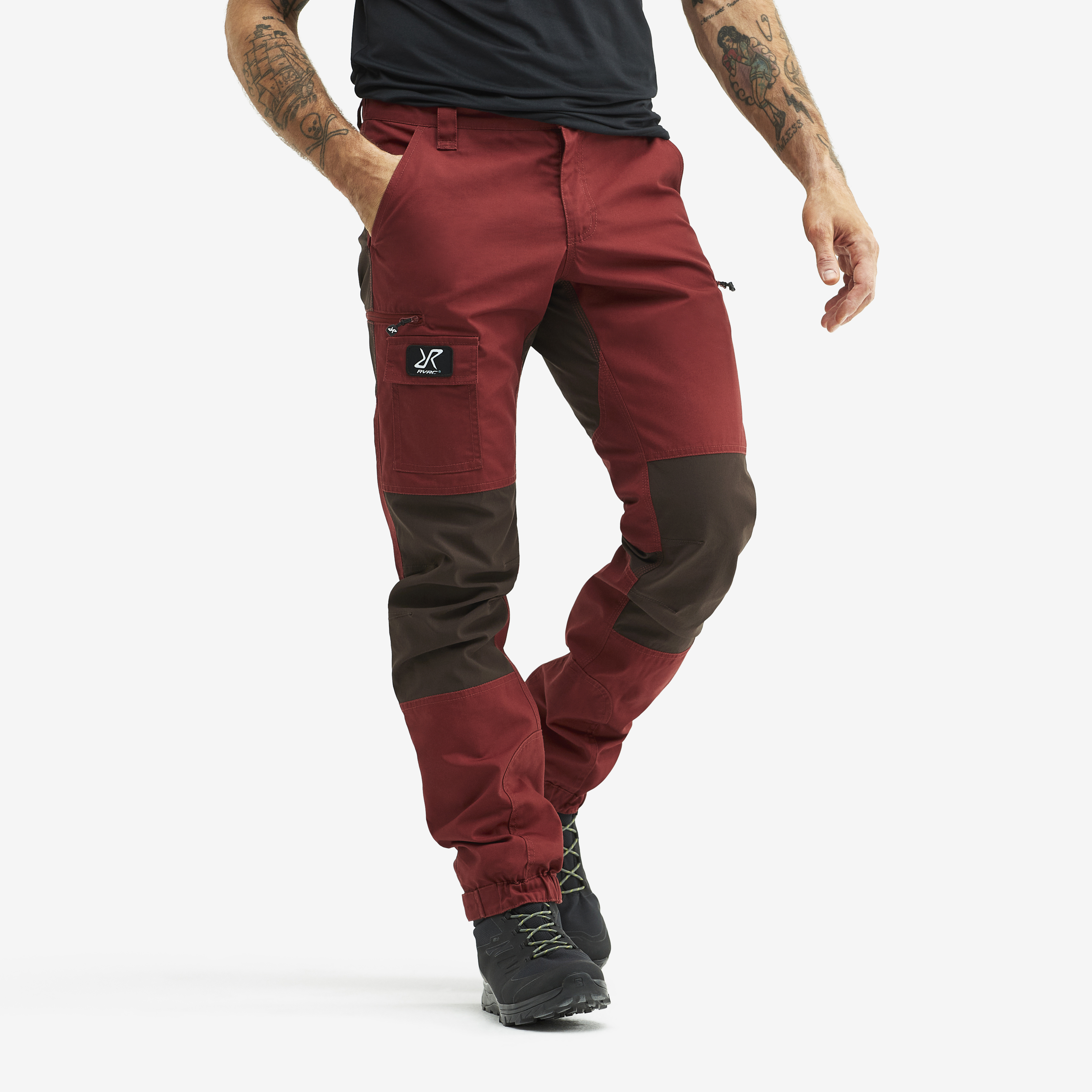 Nordwand outdoor pants for men in brown
