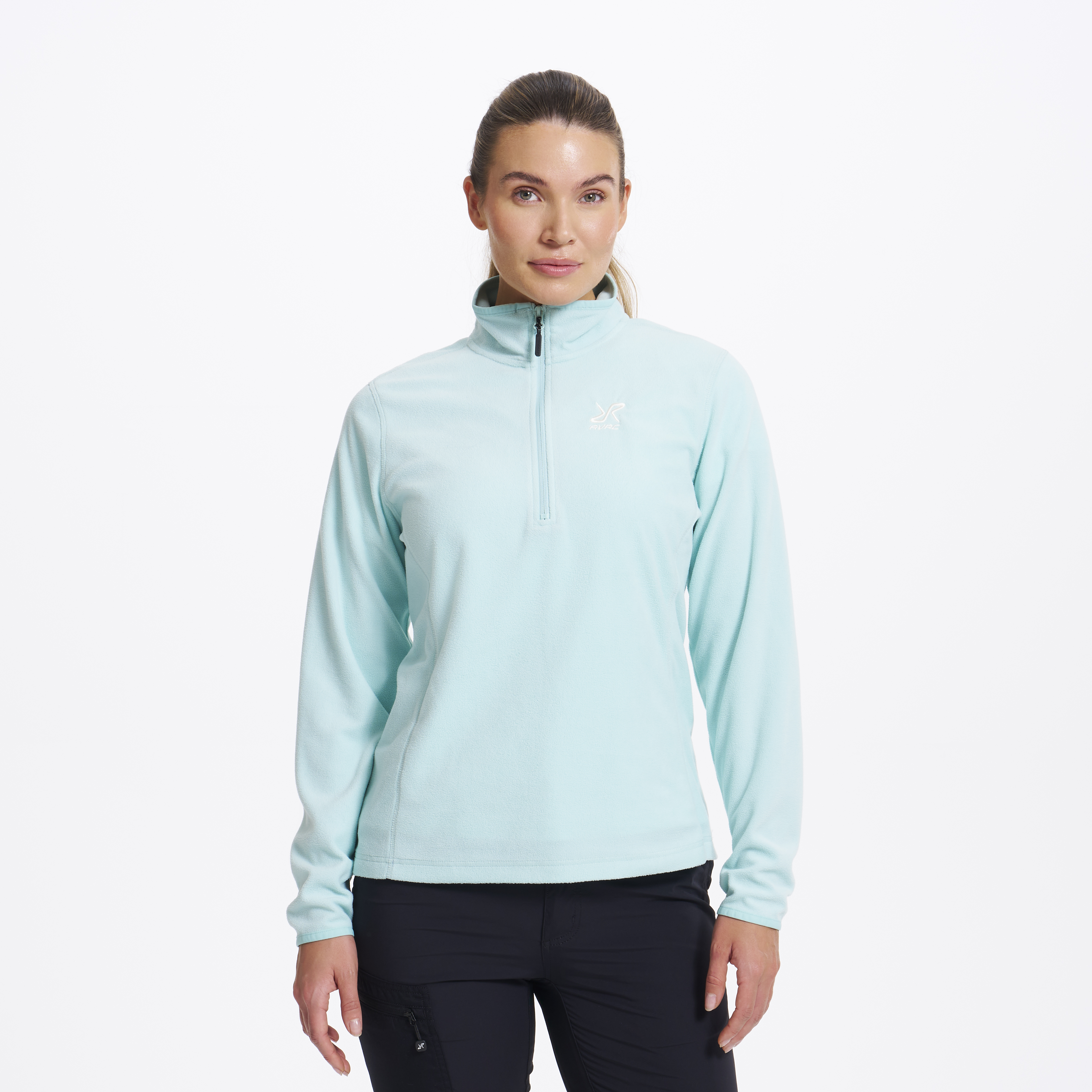 Hiker Half-zip Fleece Pastel Turquoise Dames,