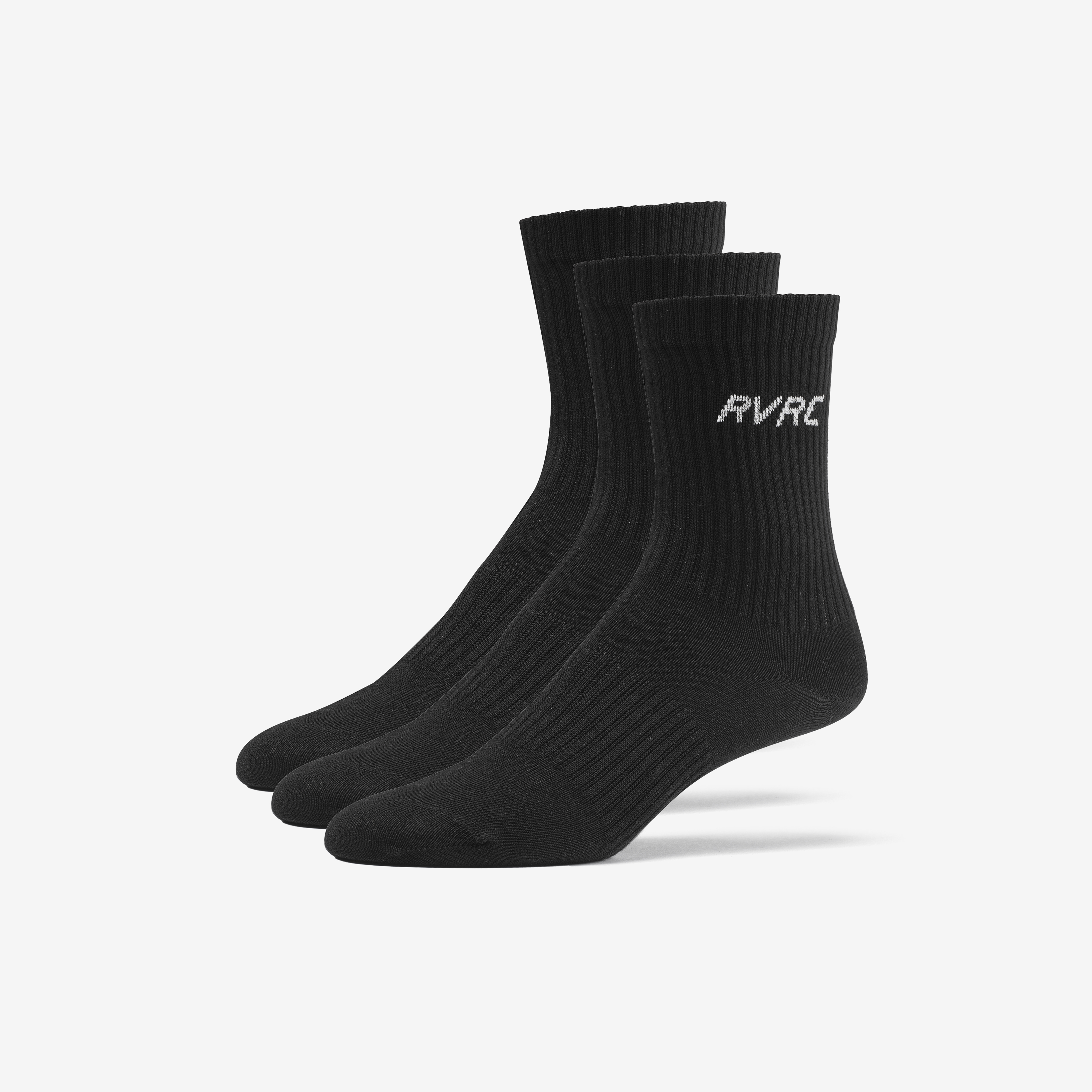 3-pack Daily Socks Unisex Black