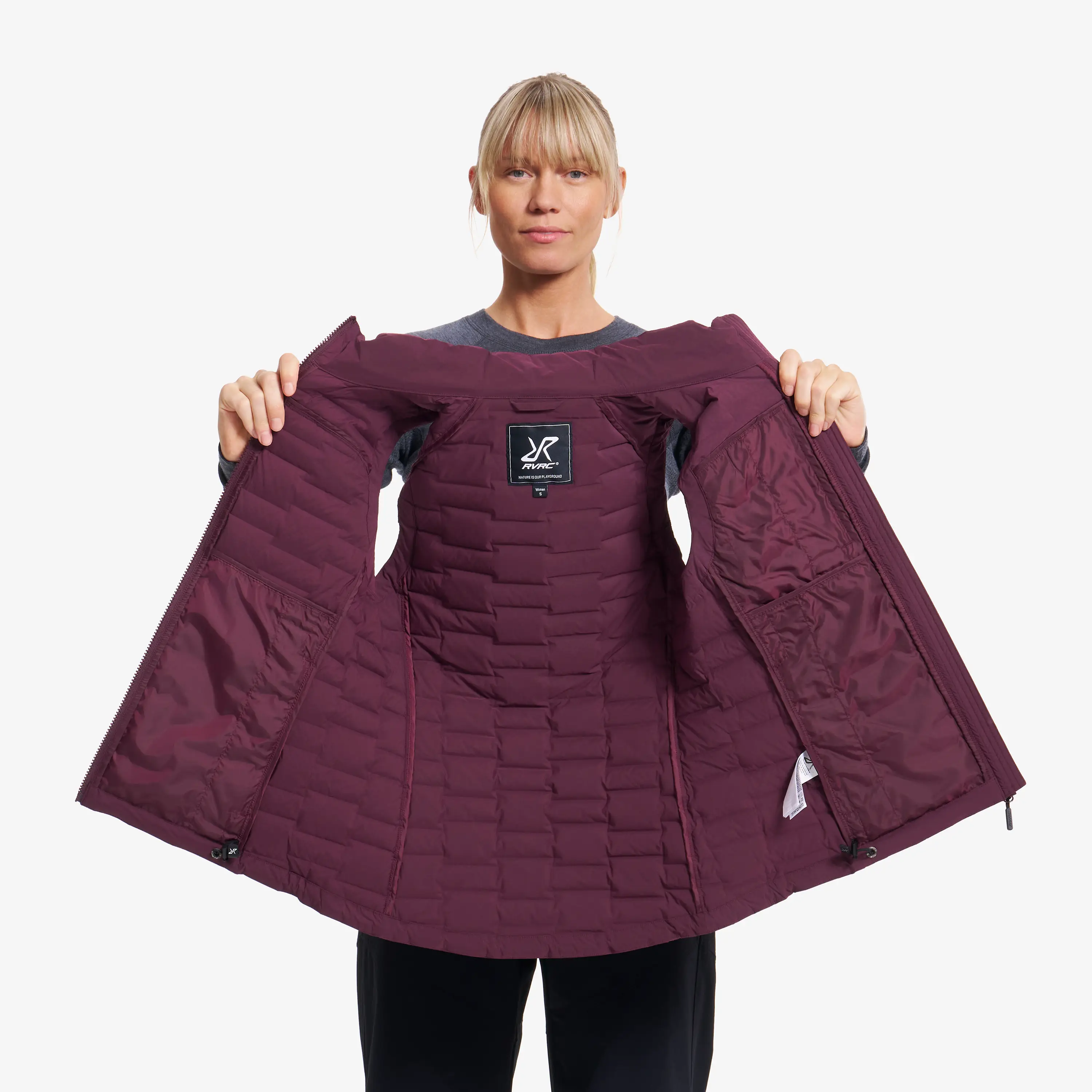 Flex Stretch Down Vest Winetasting Femme,