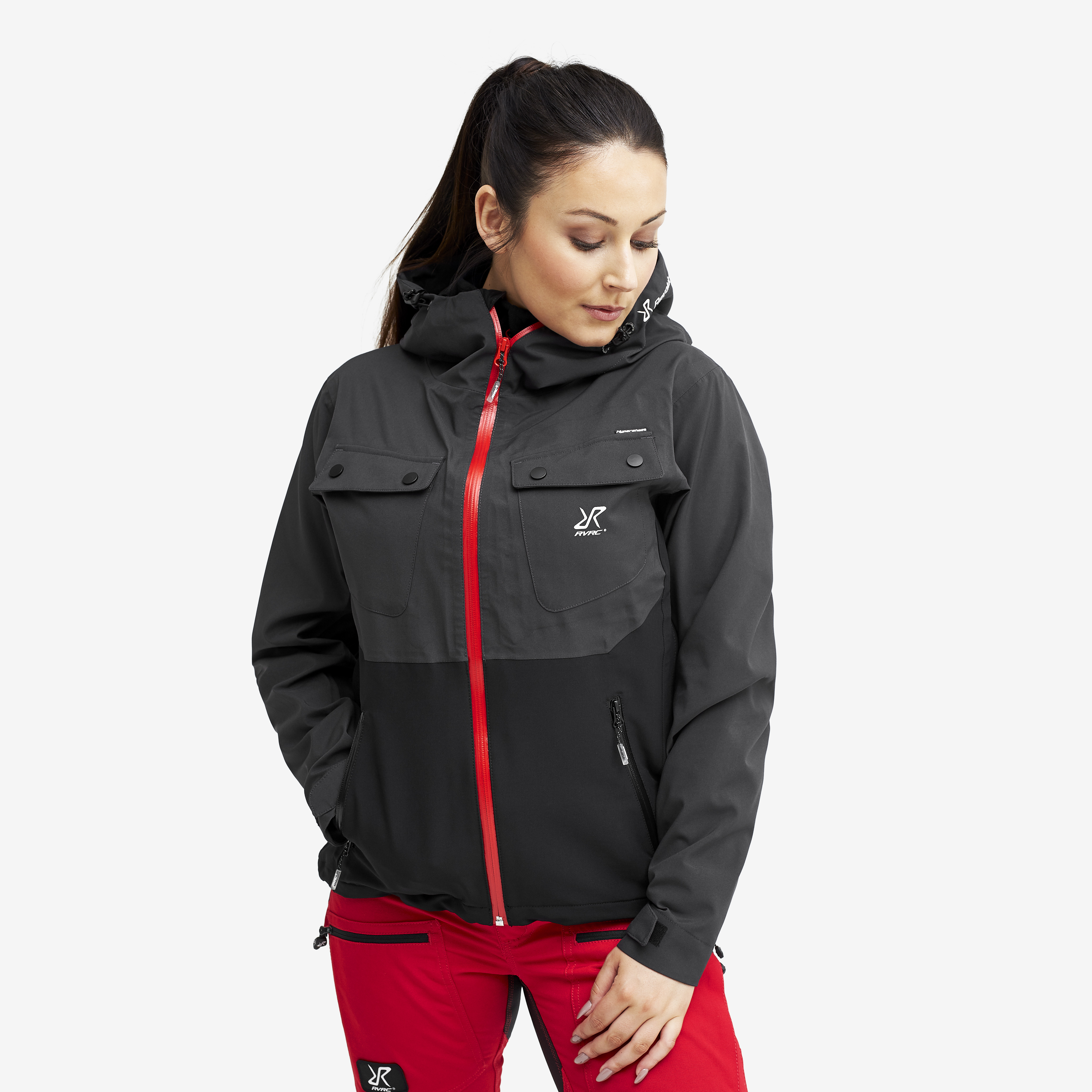 Hyper Jacket Anthracite Mujeres