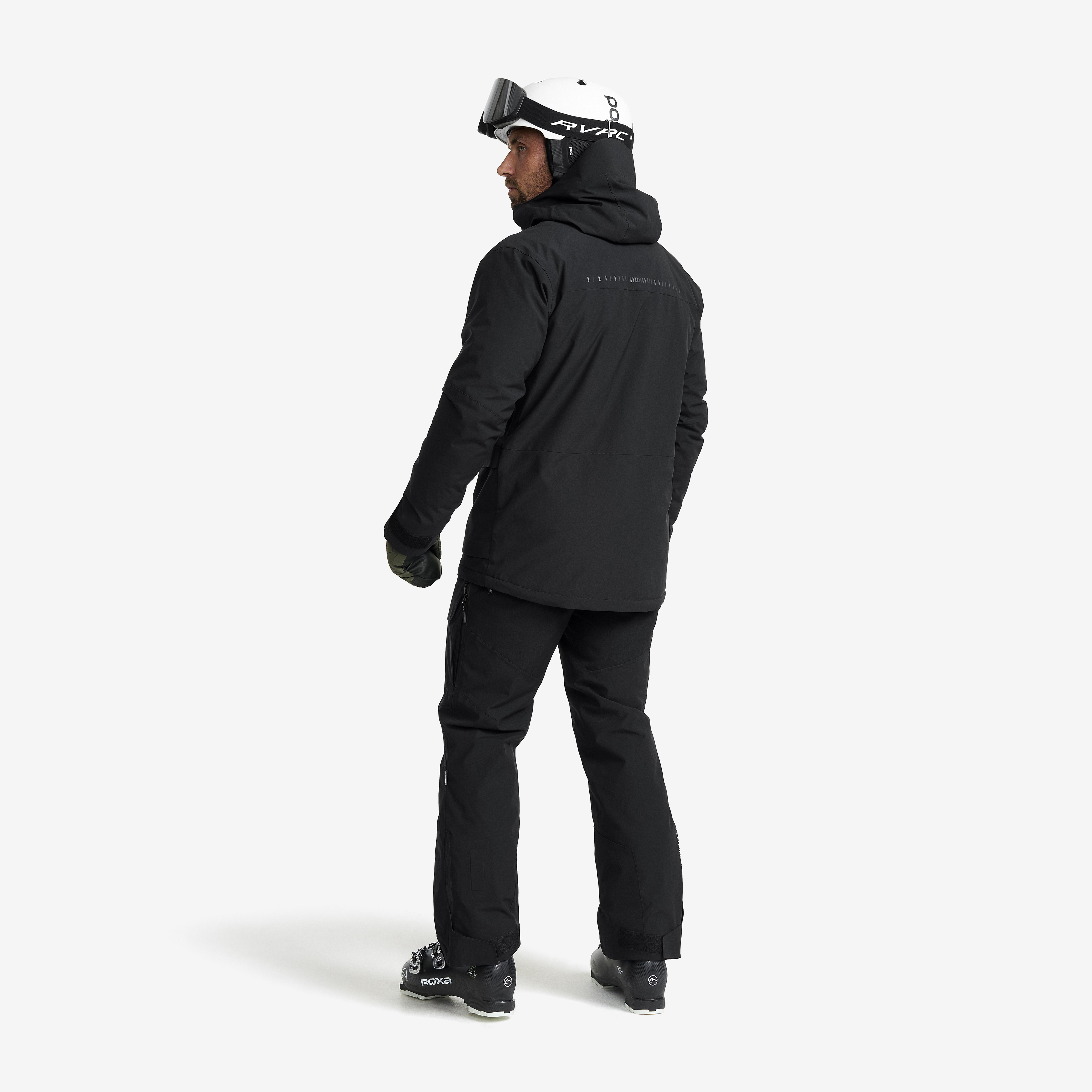 AccXel Insulated 2L Ski Jacket Men Black | RevolutionRace