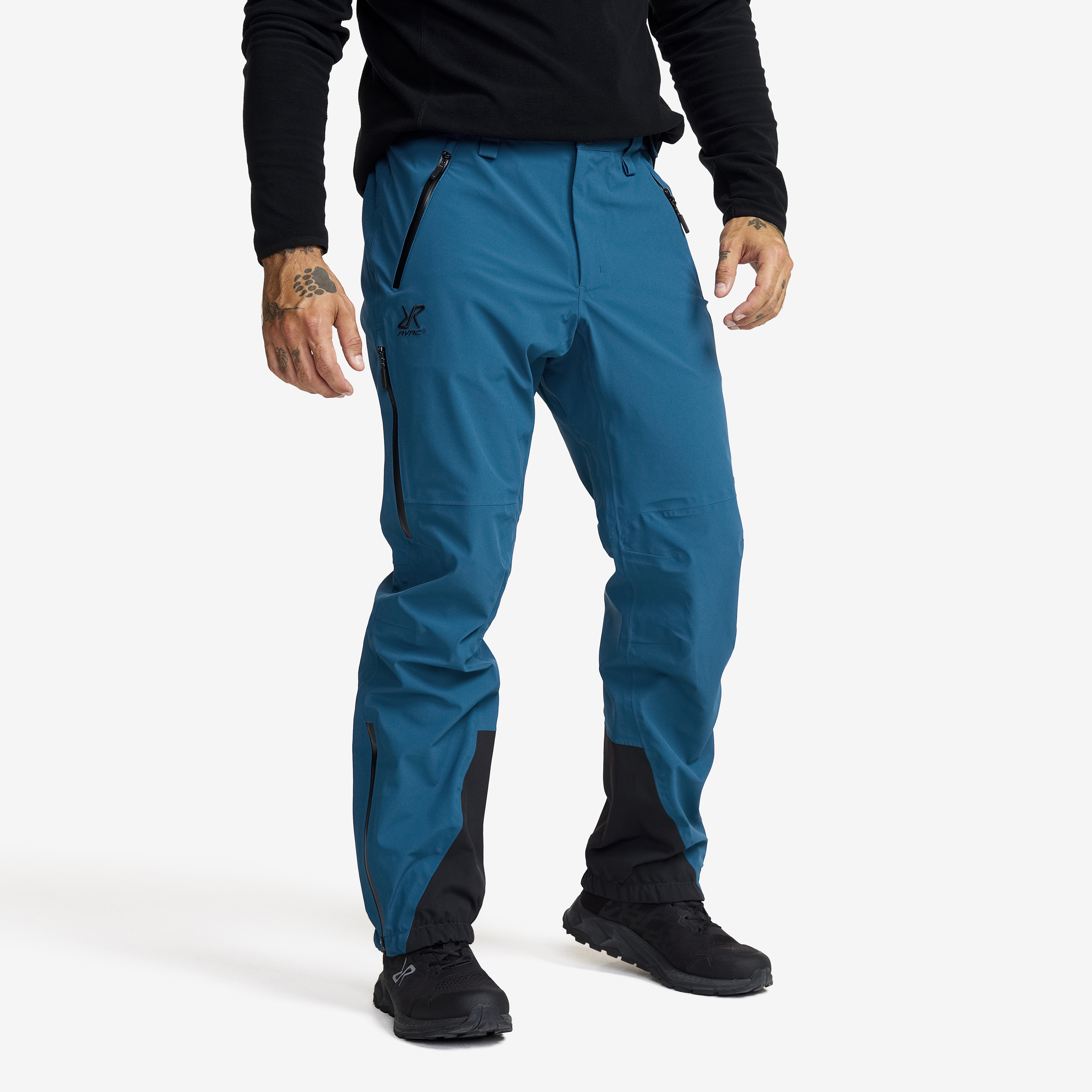 Cyclone 3L Shell Pants Men Blue Opal | RevolutionRace