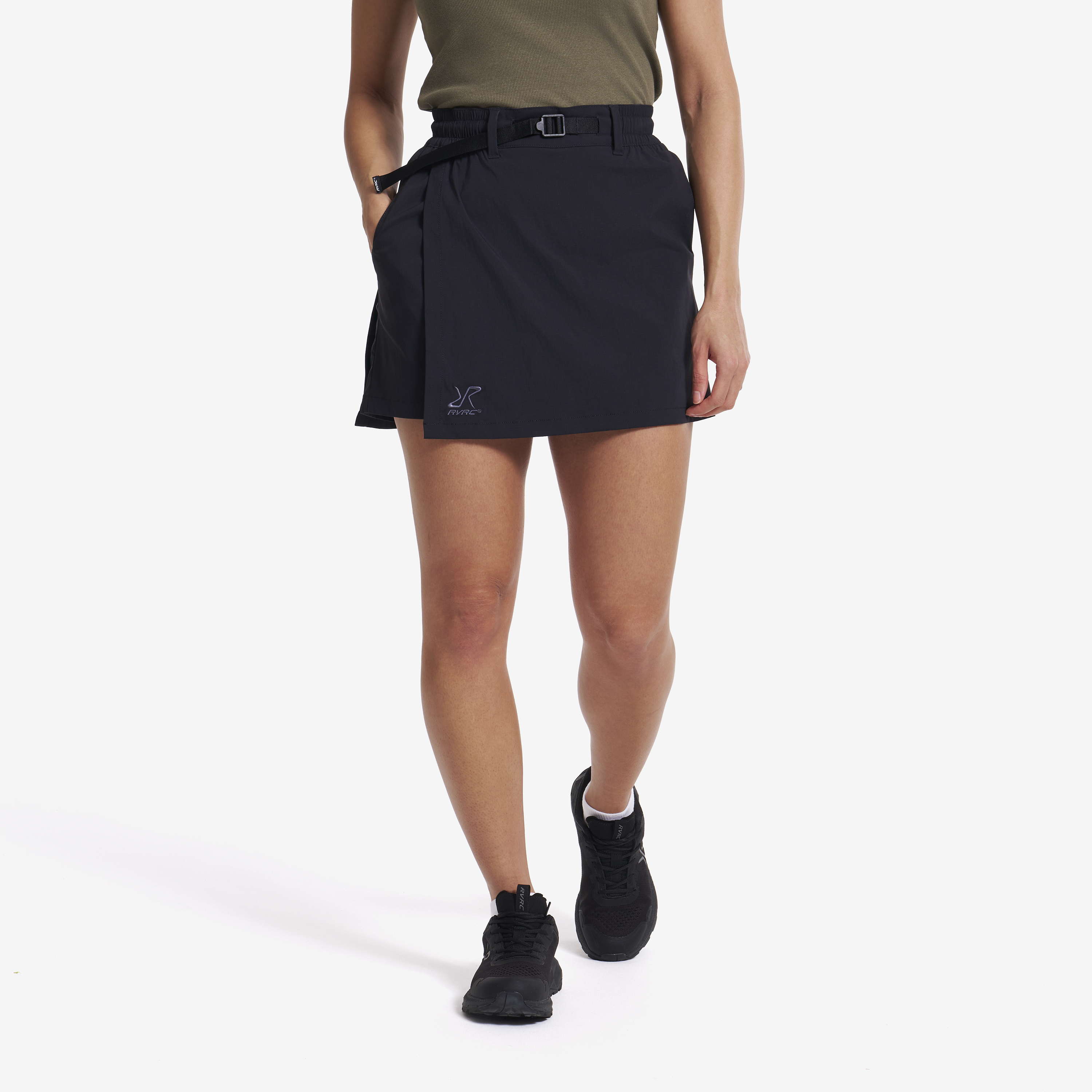 Sierra Hiking Skirt Dame Black, Størrelse:4XL - Dame > Bukser > Shorts