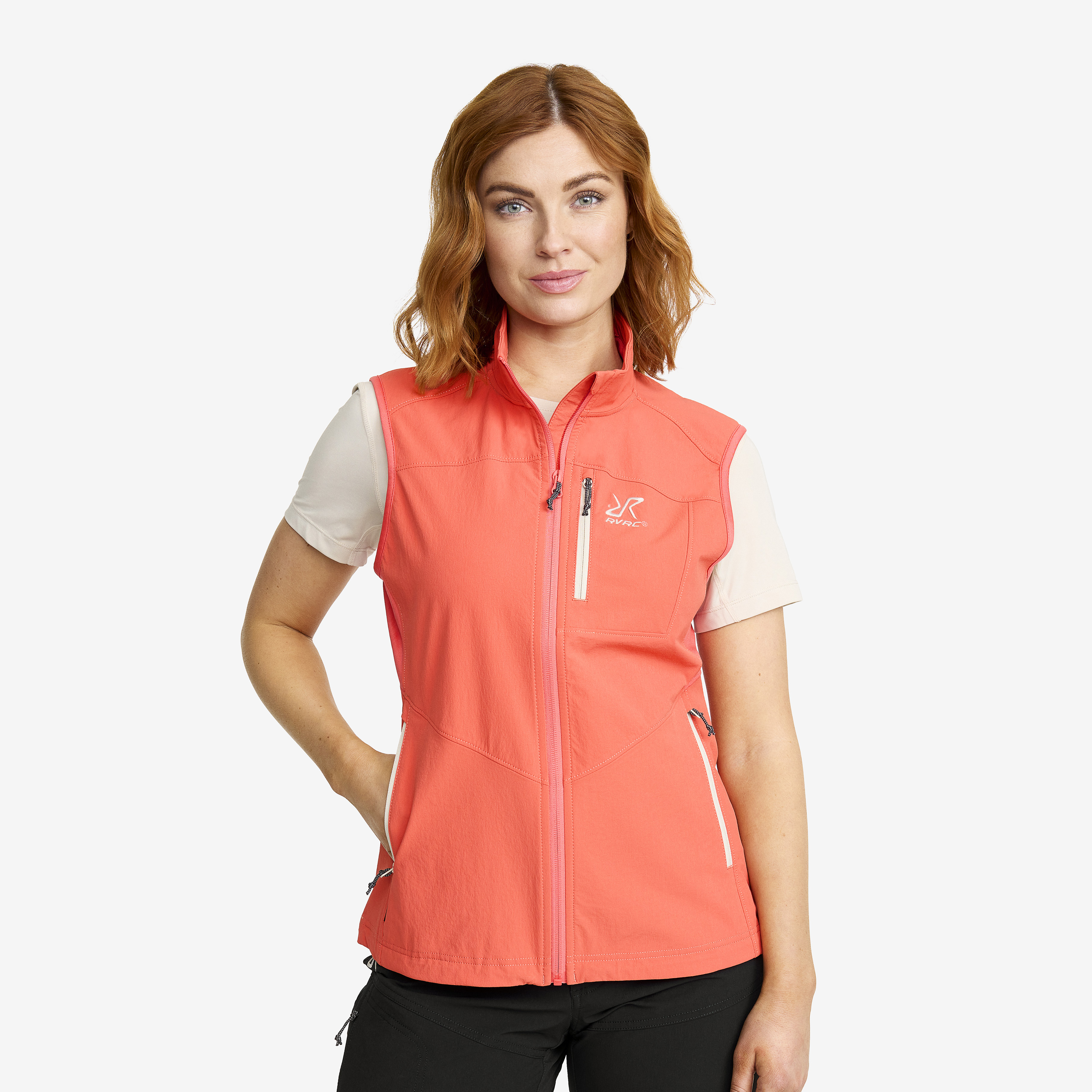 Venue Stretch Vest Porcelain Rose Women,