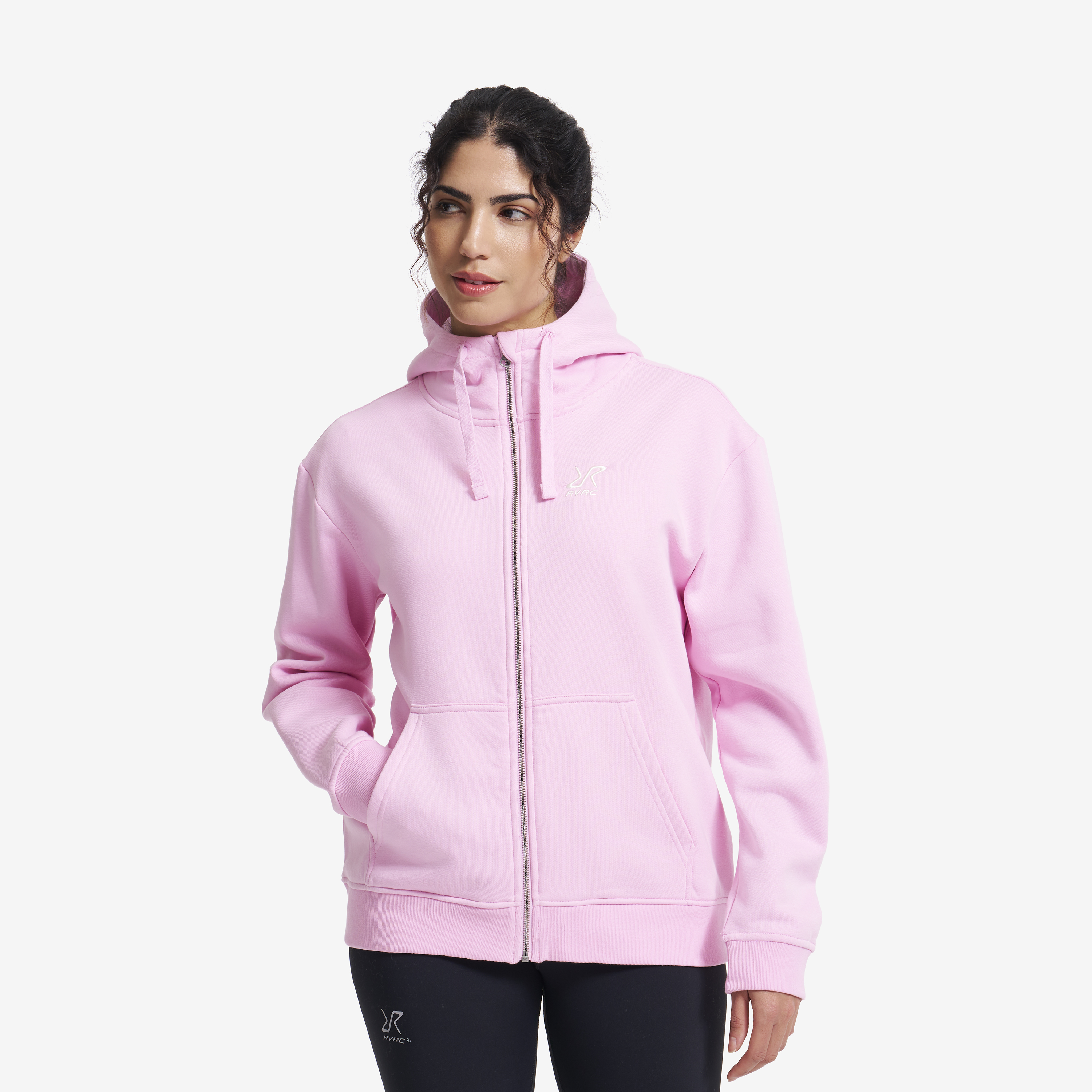 RVRC Full-zip Hoodie Bright Pink Dámské, 