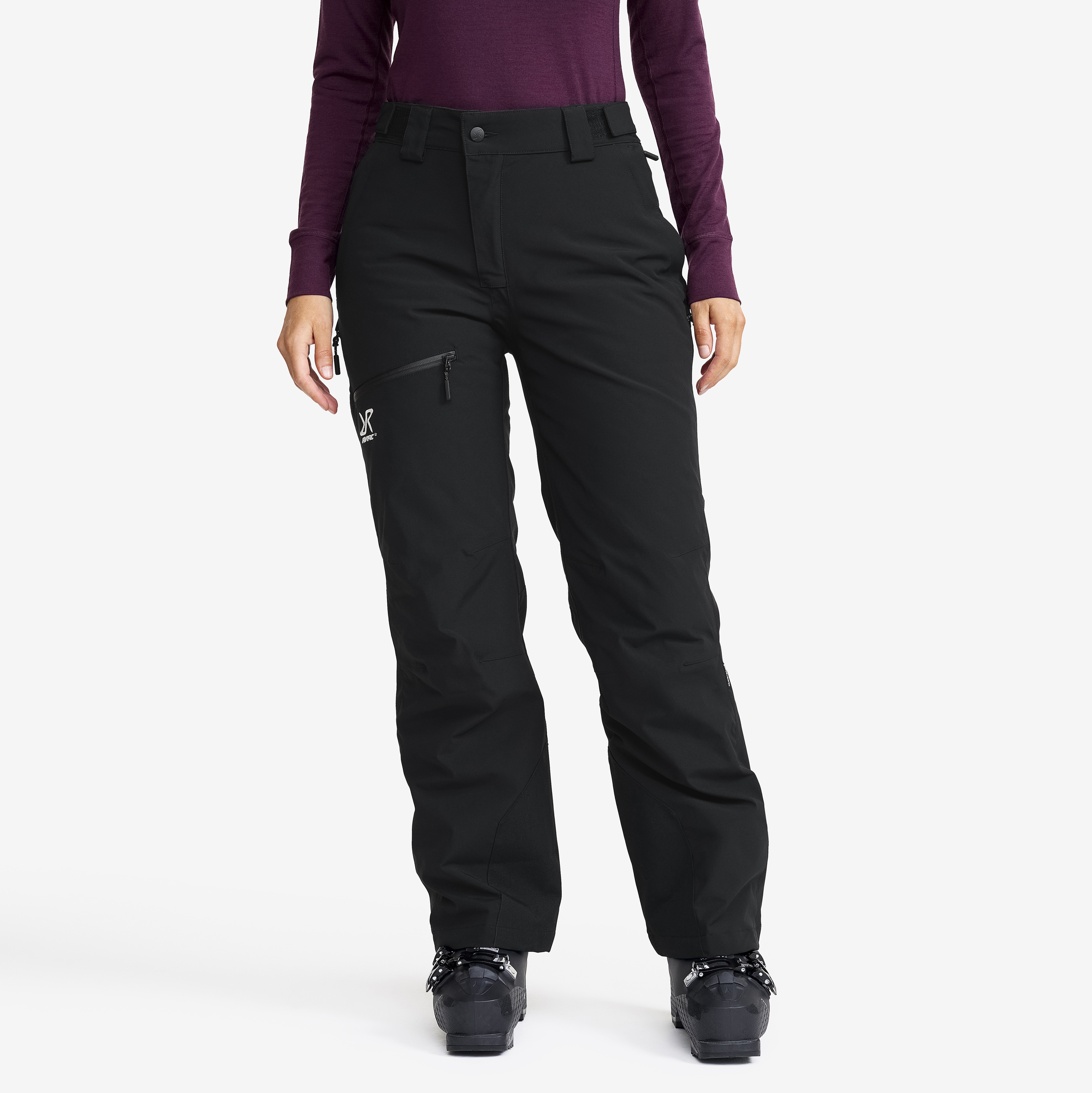 AccXel Insulated 2L Snow Pants Black Donna, 