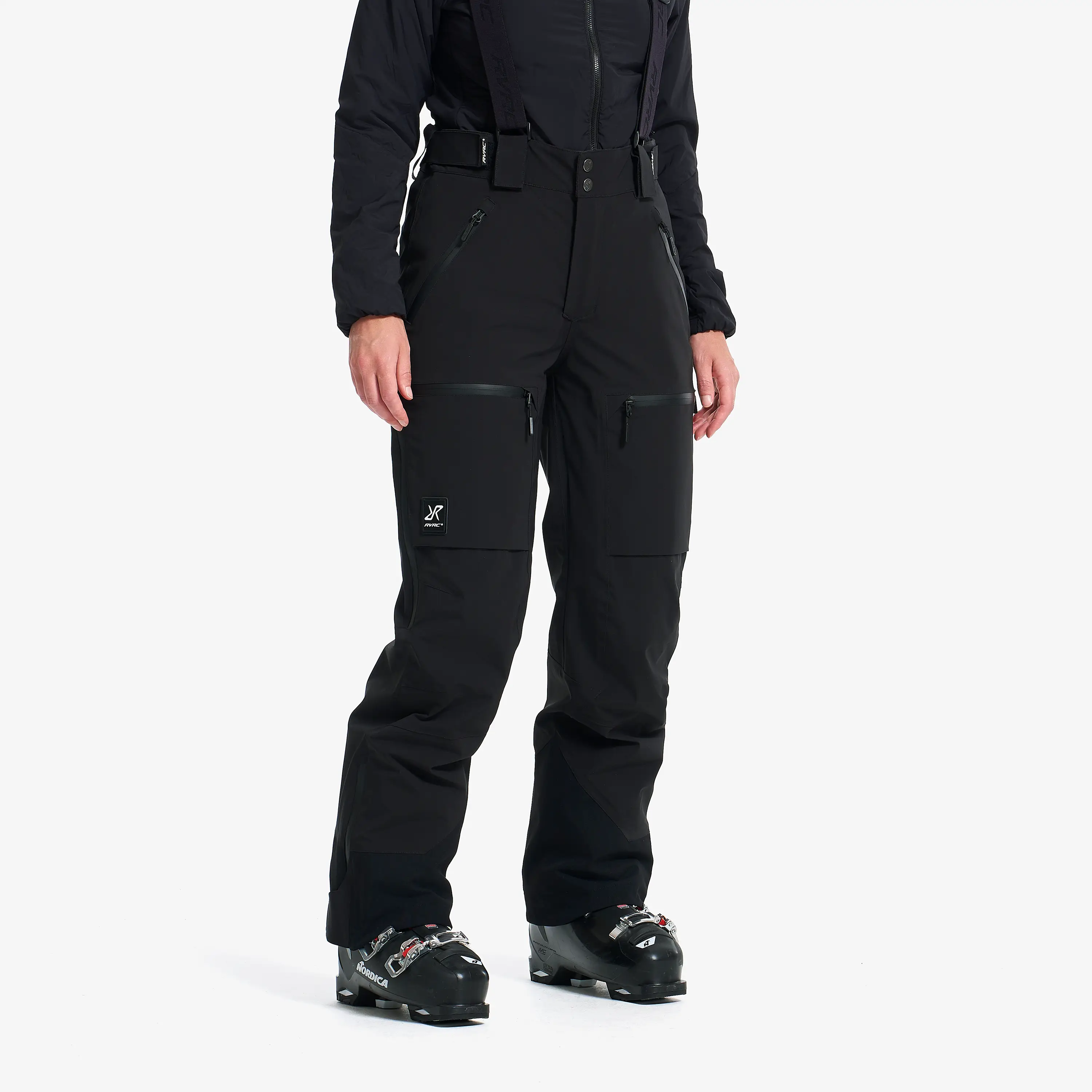 Accxel 2L Ski Pants Black Naiset, 