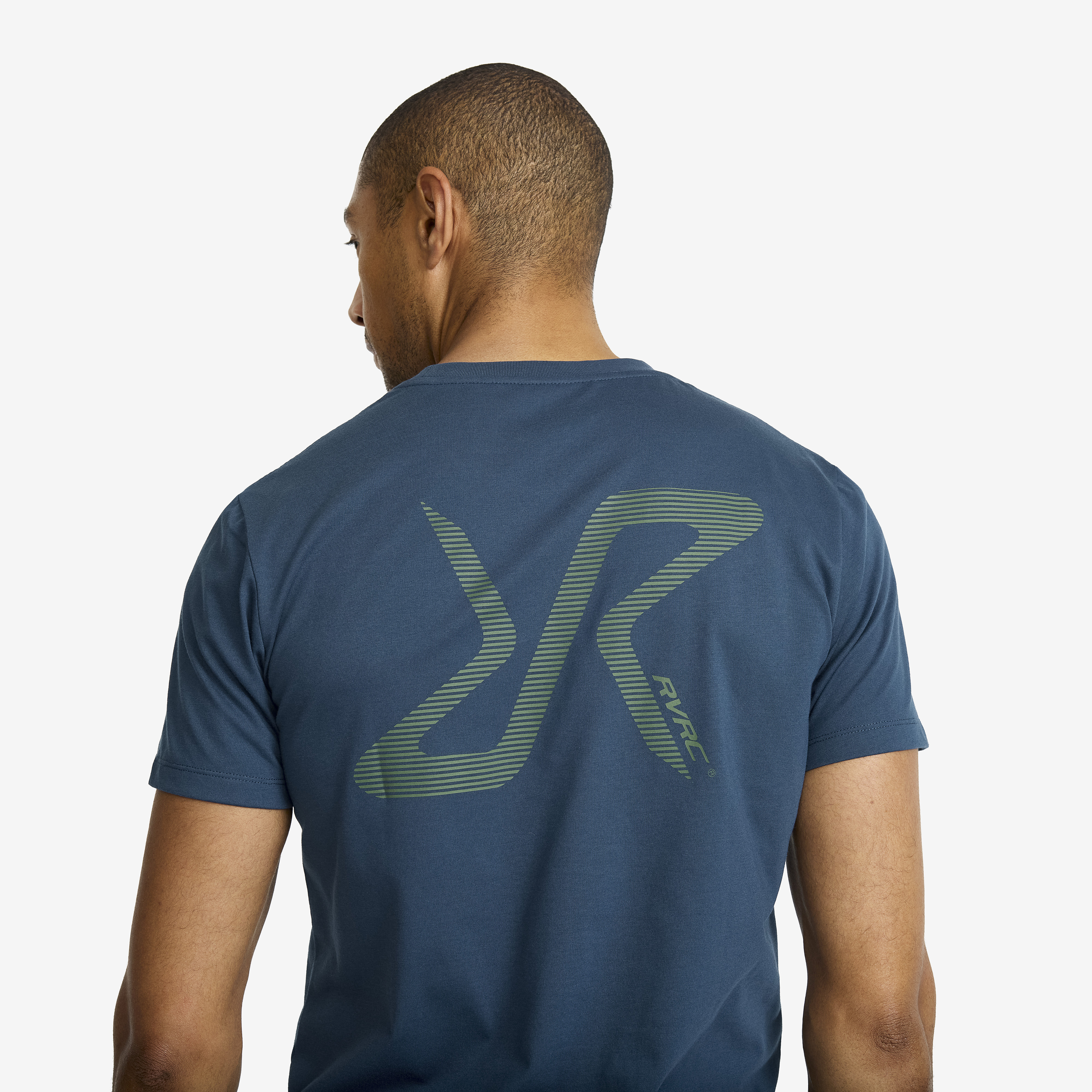 Easy Graphic Logo T-shirt Slim Fit Moonlit Ocean Herren,