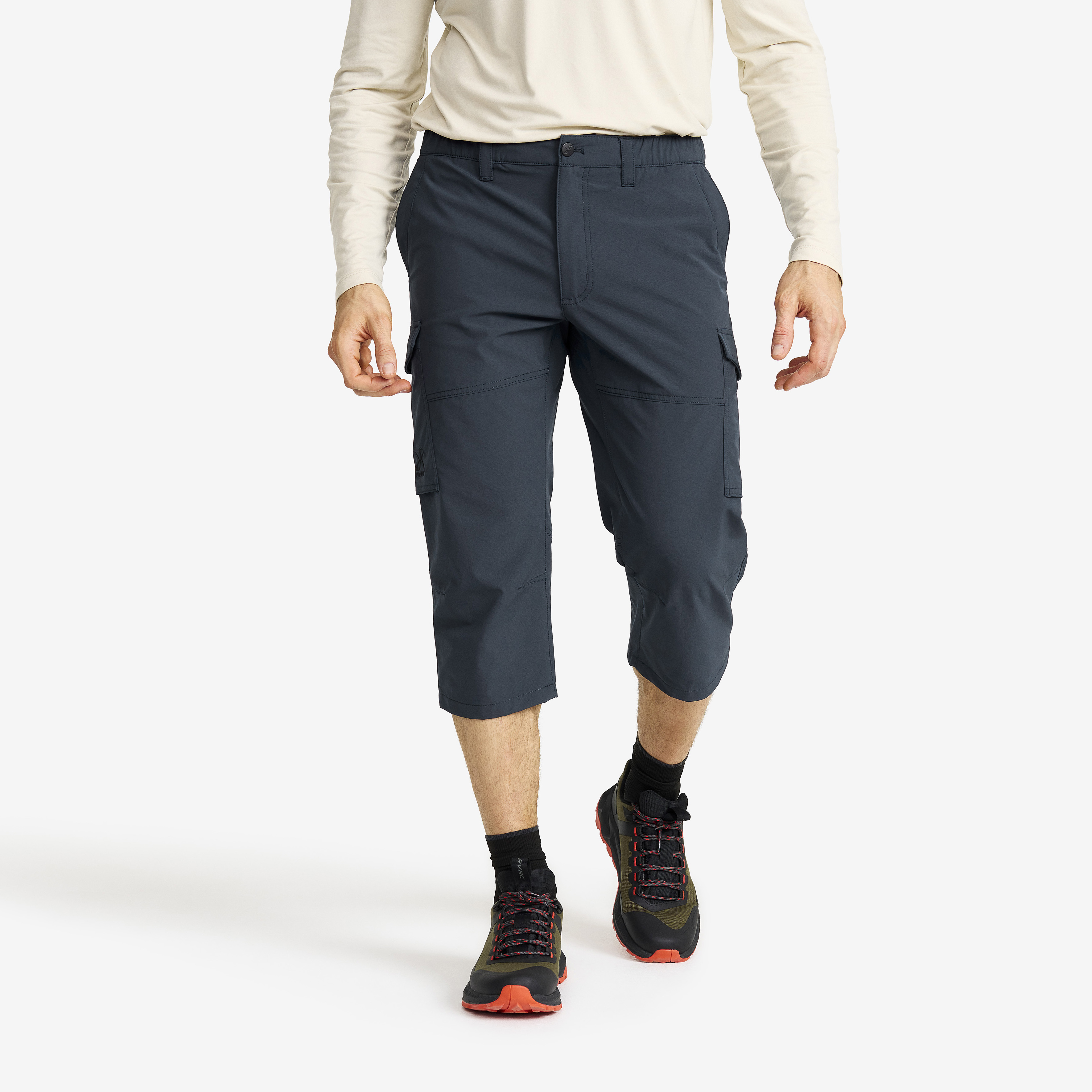 Adventure 3/4 Cargo Stretch Pants Miehet Blueberry Koko:M – Ulkoiluhousut Vaellushousut & Retkeilyhousut