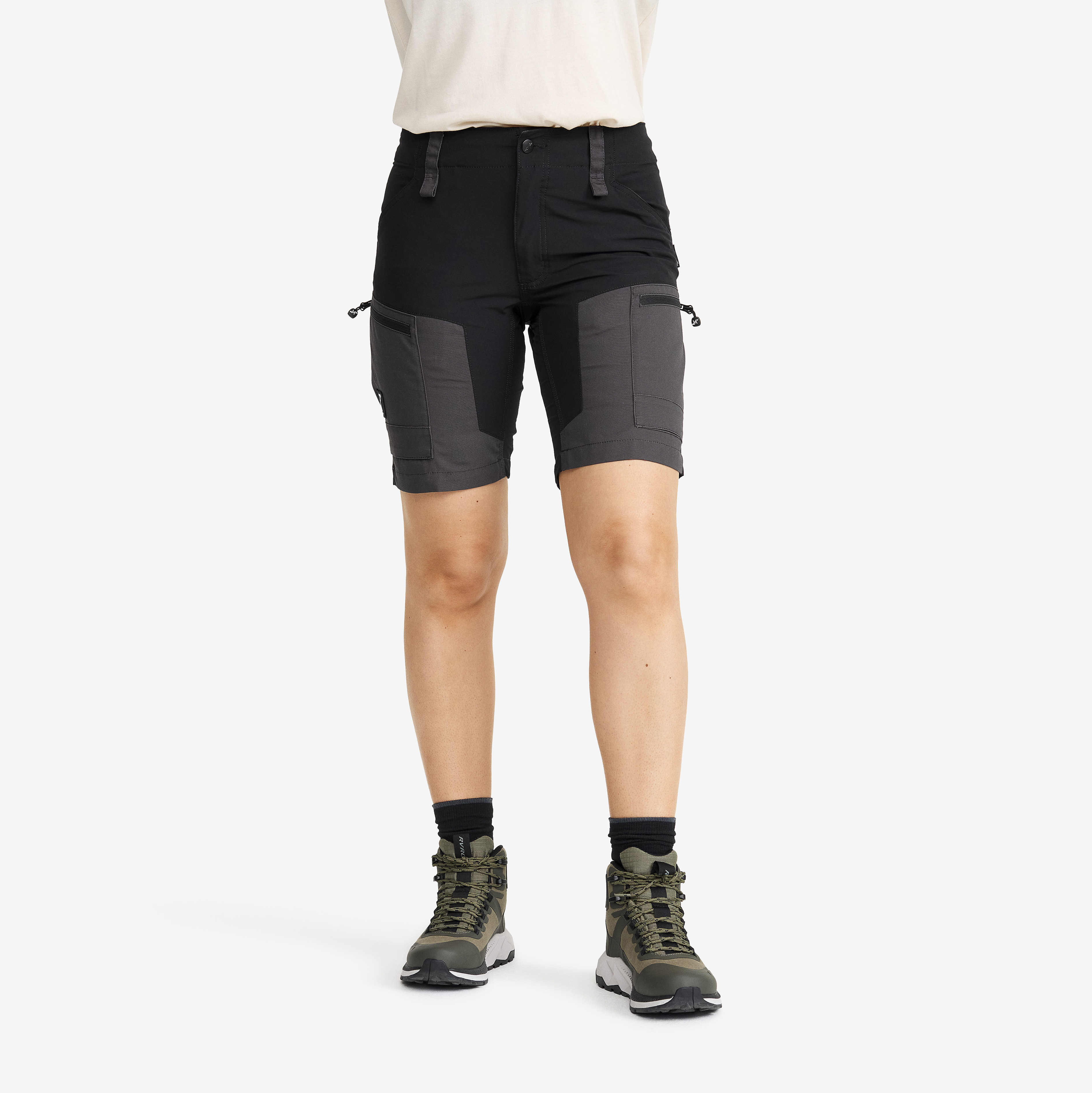 RVRC GP Shorts Dam Jetblack, Storlek:XL
