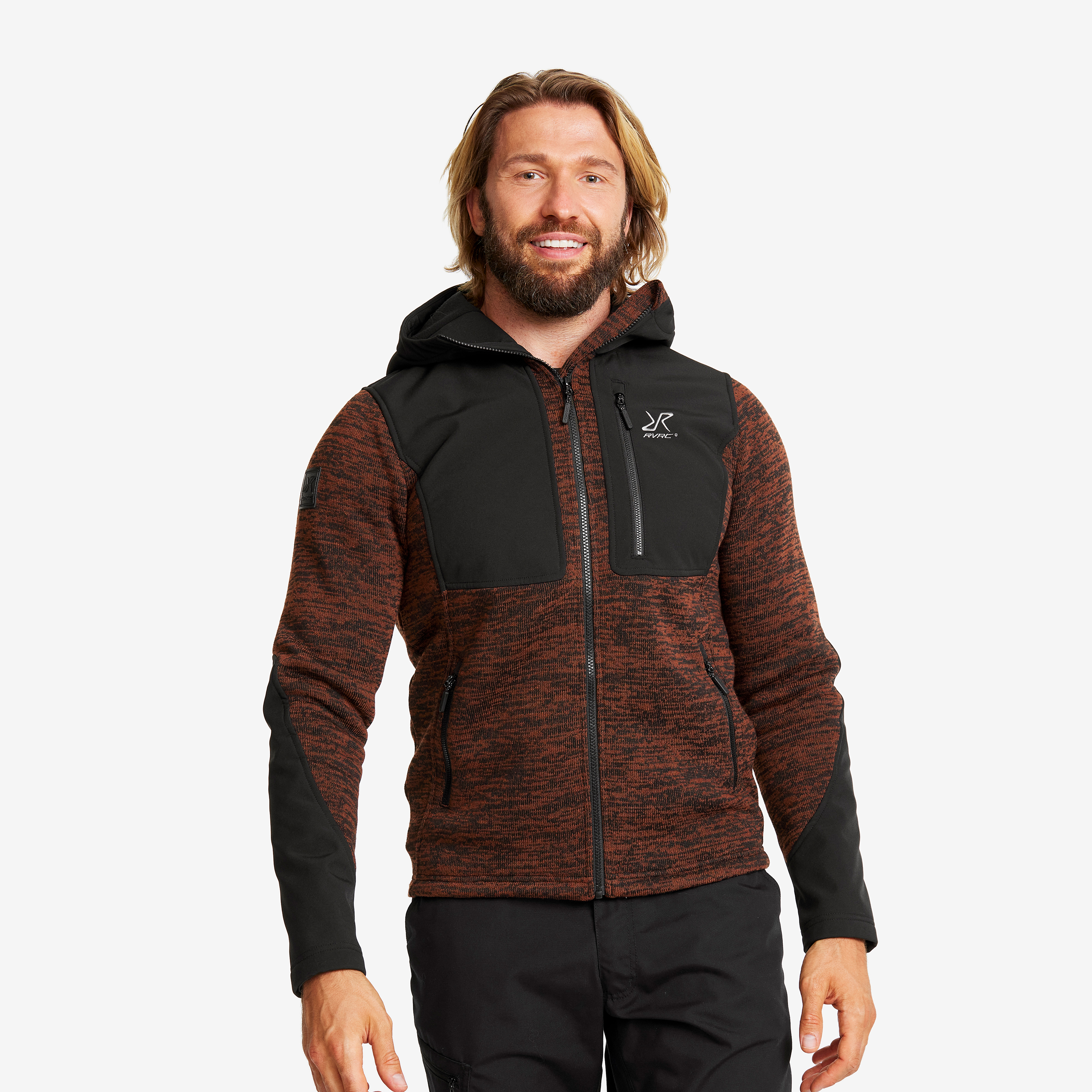 Wander Pro Wool Hoodie Smoked Paprika Hombres