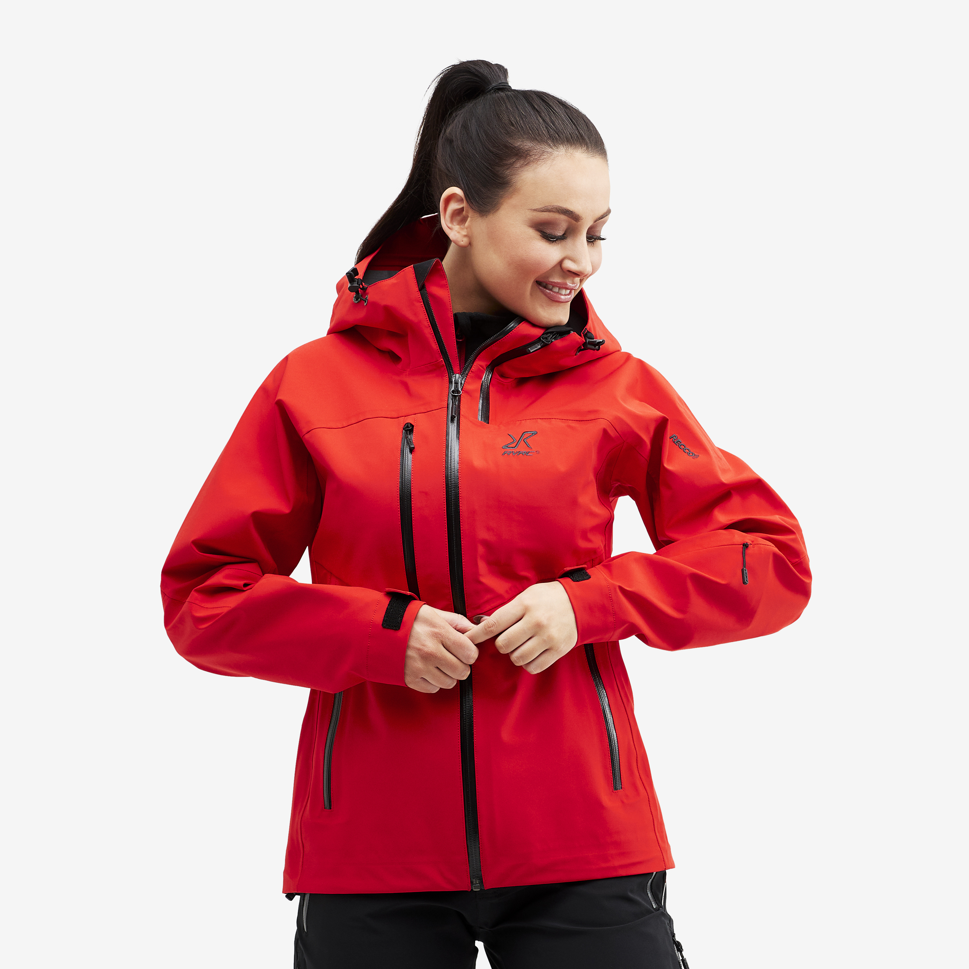 Cyclone Rescue Jacket 2.0 Flame Scarlet Dames