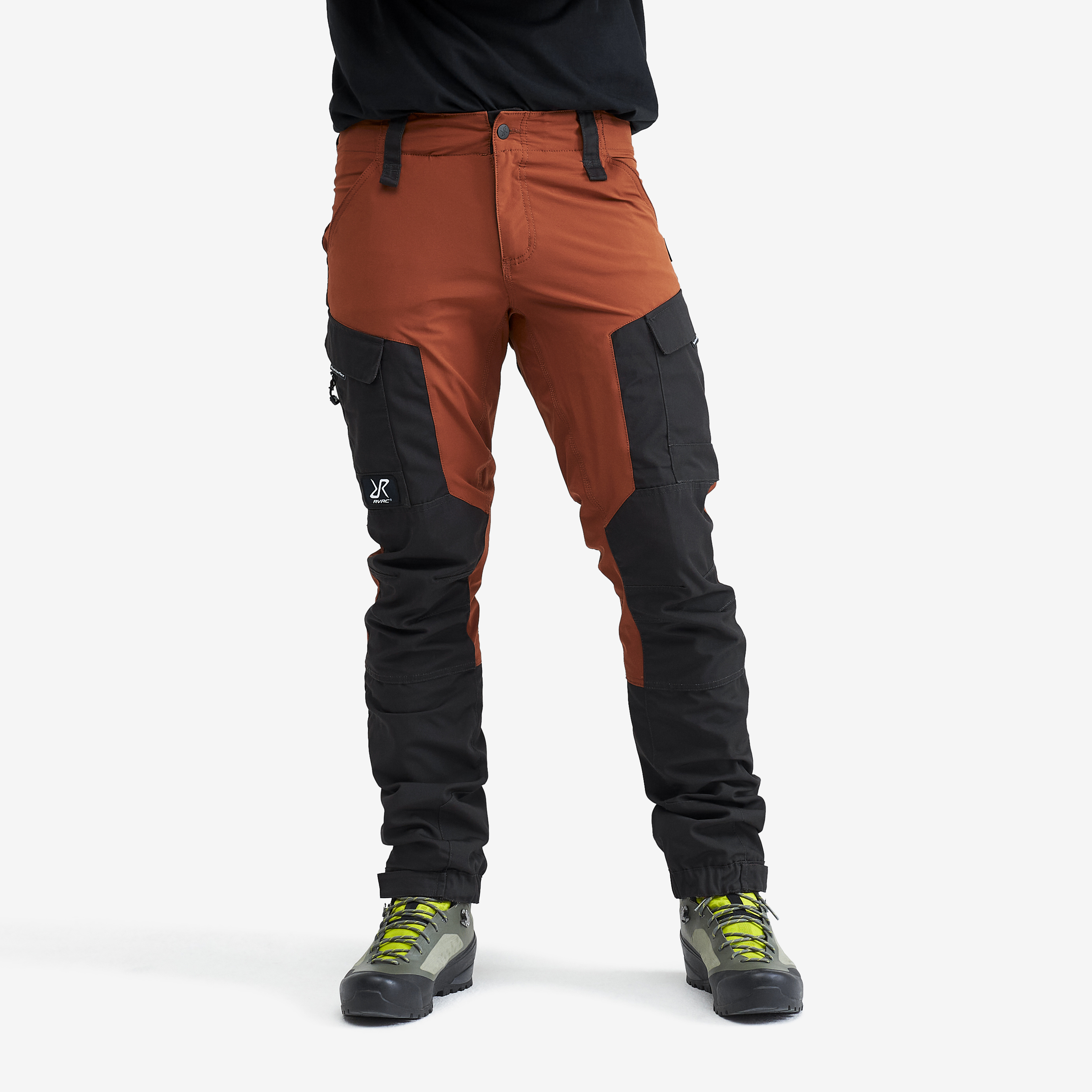 Pantalones outdoor RVRC GP para hombre en naranja