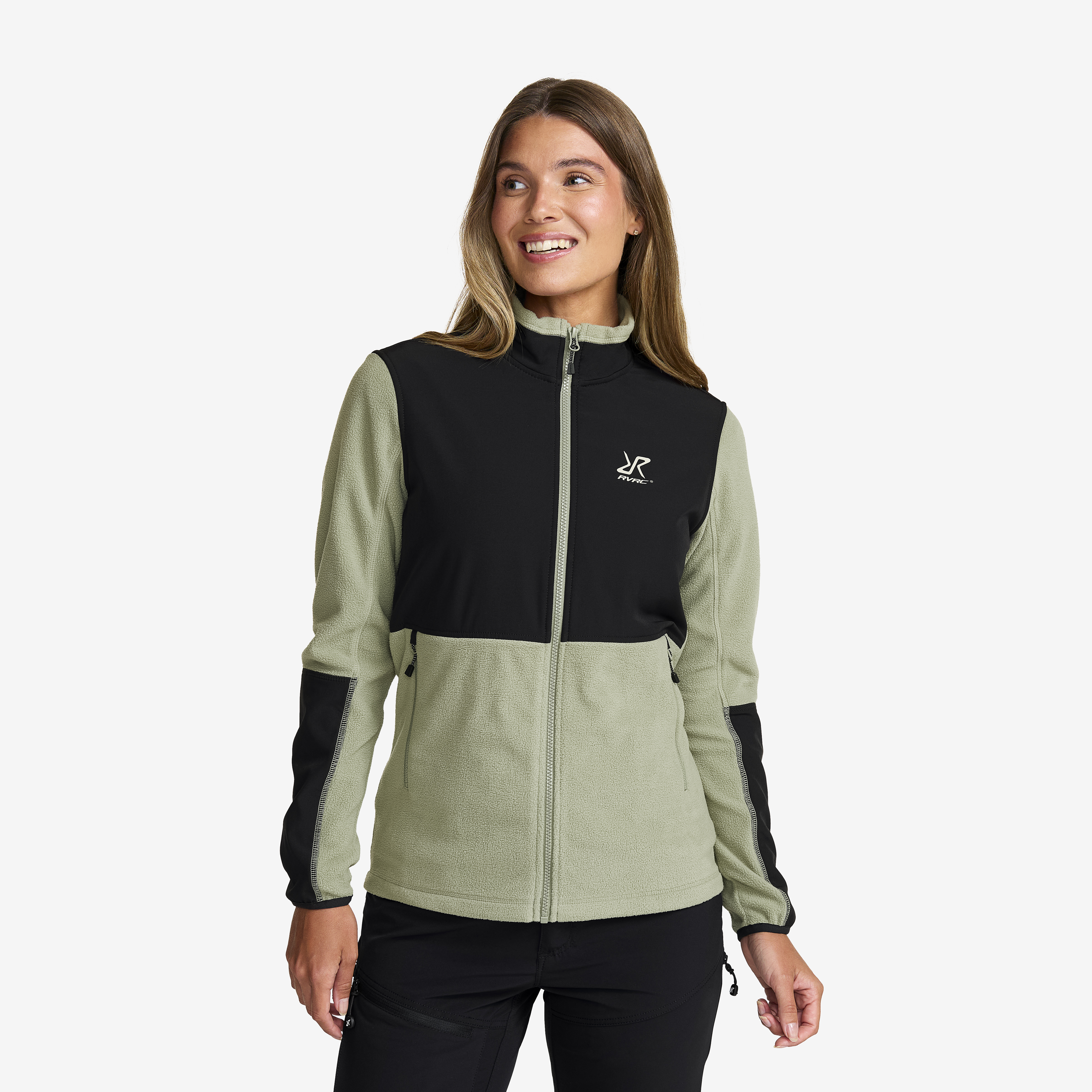 River Hybrid Fleece Shadow Dames, 