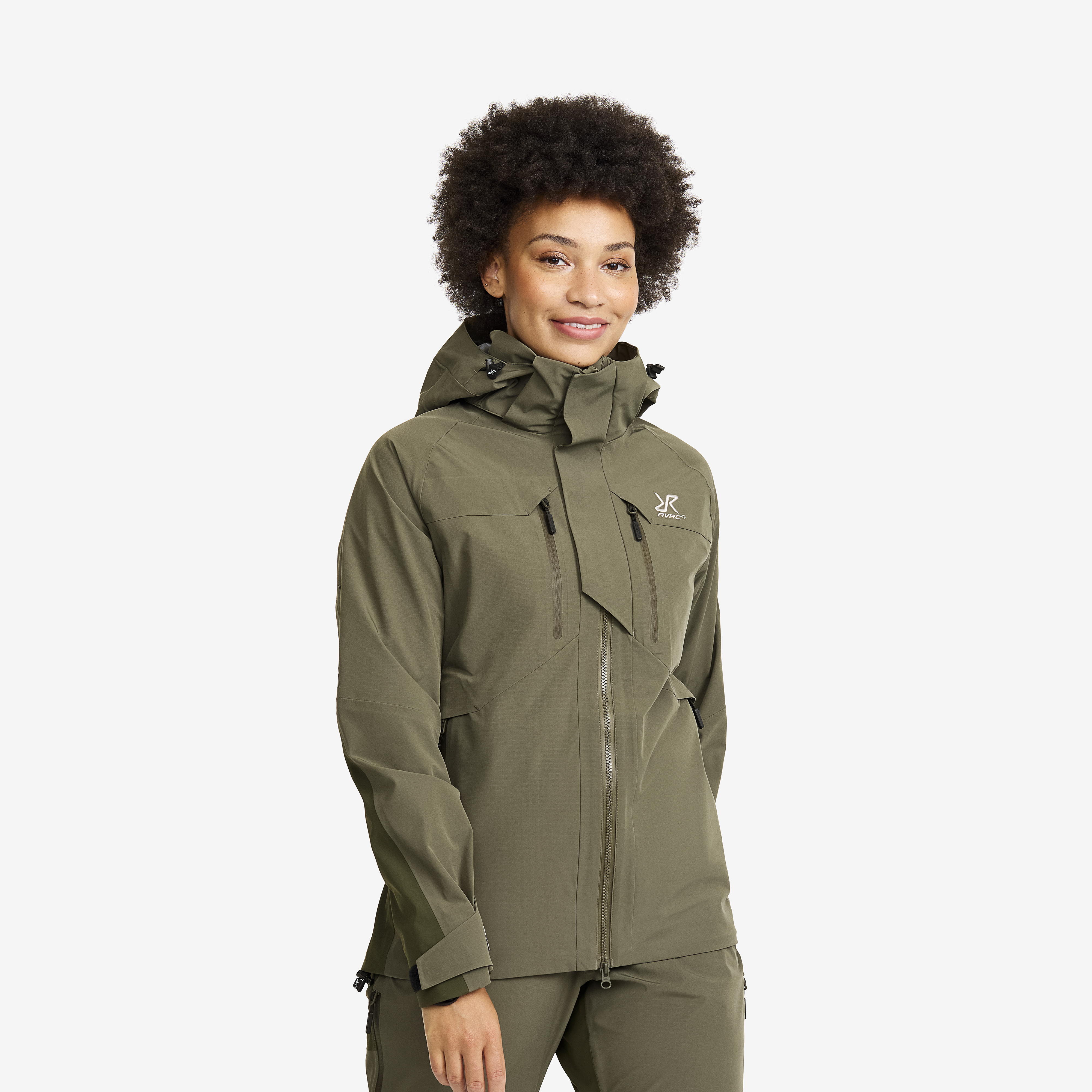 Aries Pro 3L Shell Jacket – Dam – Grape Leaf/Forest Night Storlek:XS – Skaljacka & Vindjacka