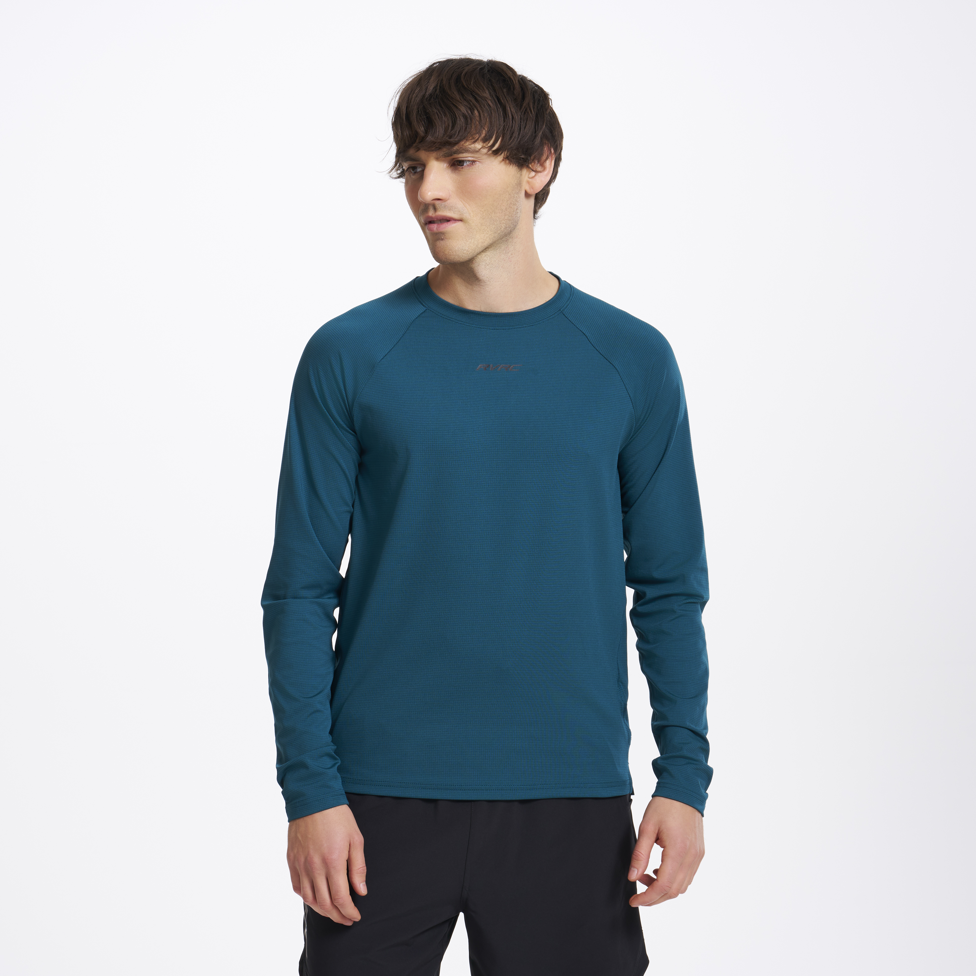 Pulse Active Long-sleeved T-shirt Deep Teal Heren, 