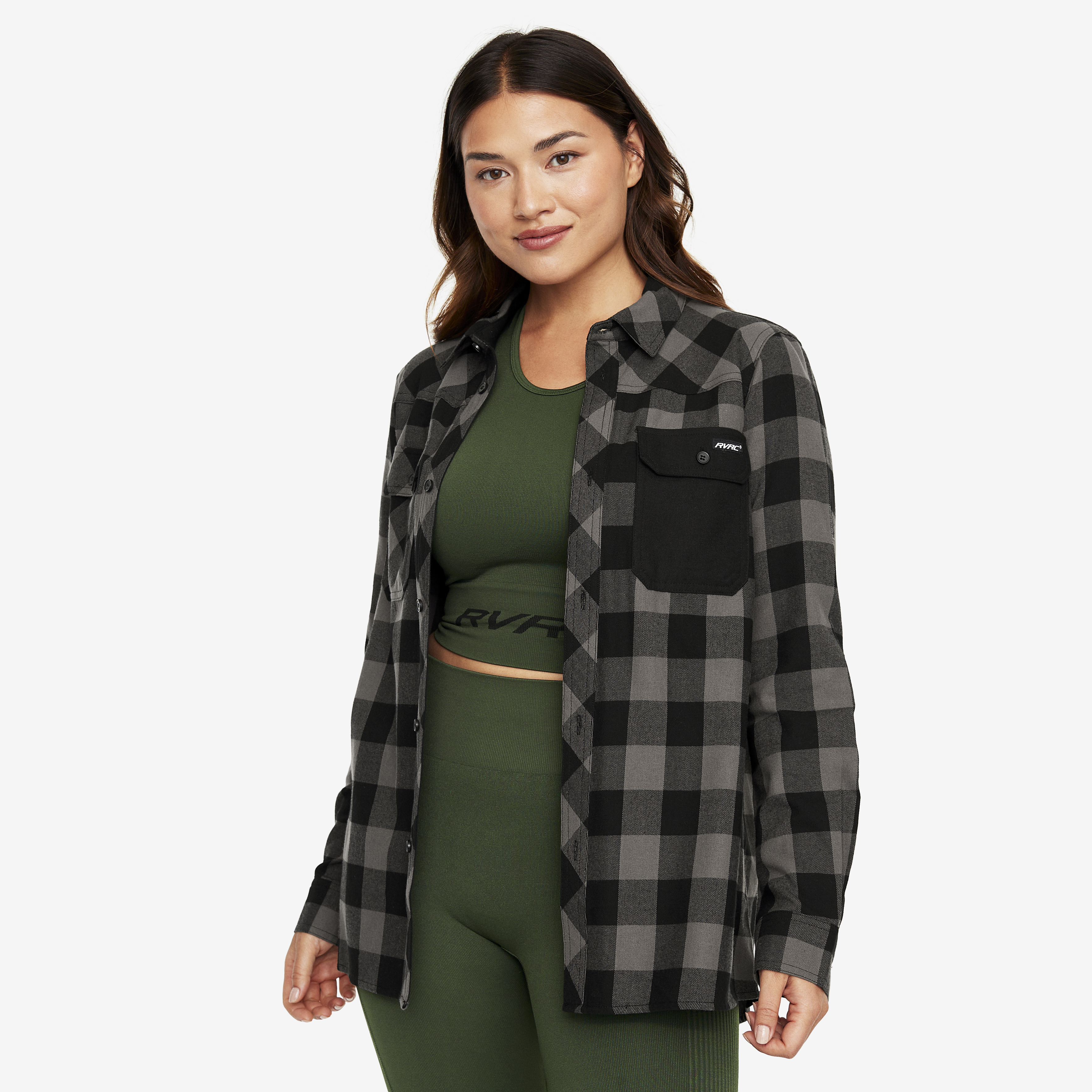 Campfire Shirt Black/Anthracite Women,