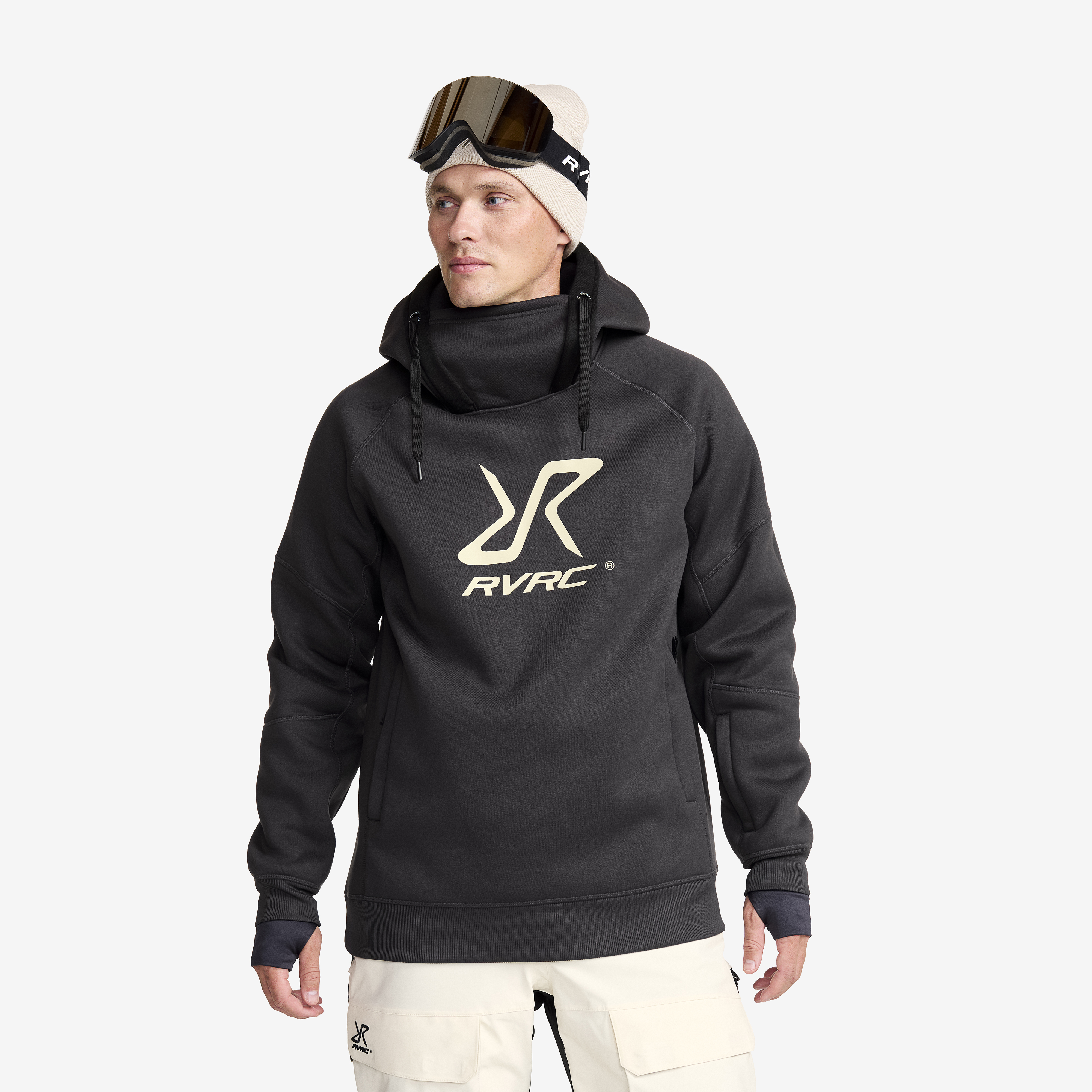 Freerider Hoodie Anthracite Homme, 