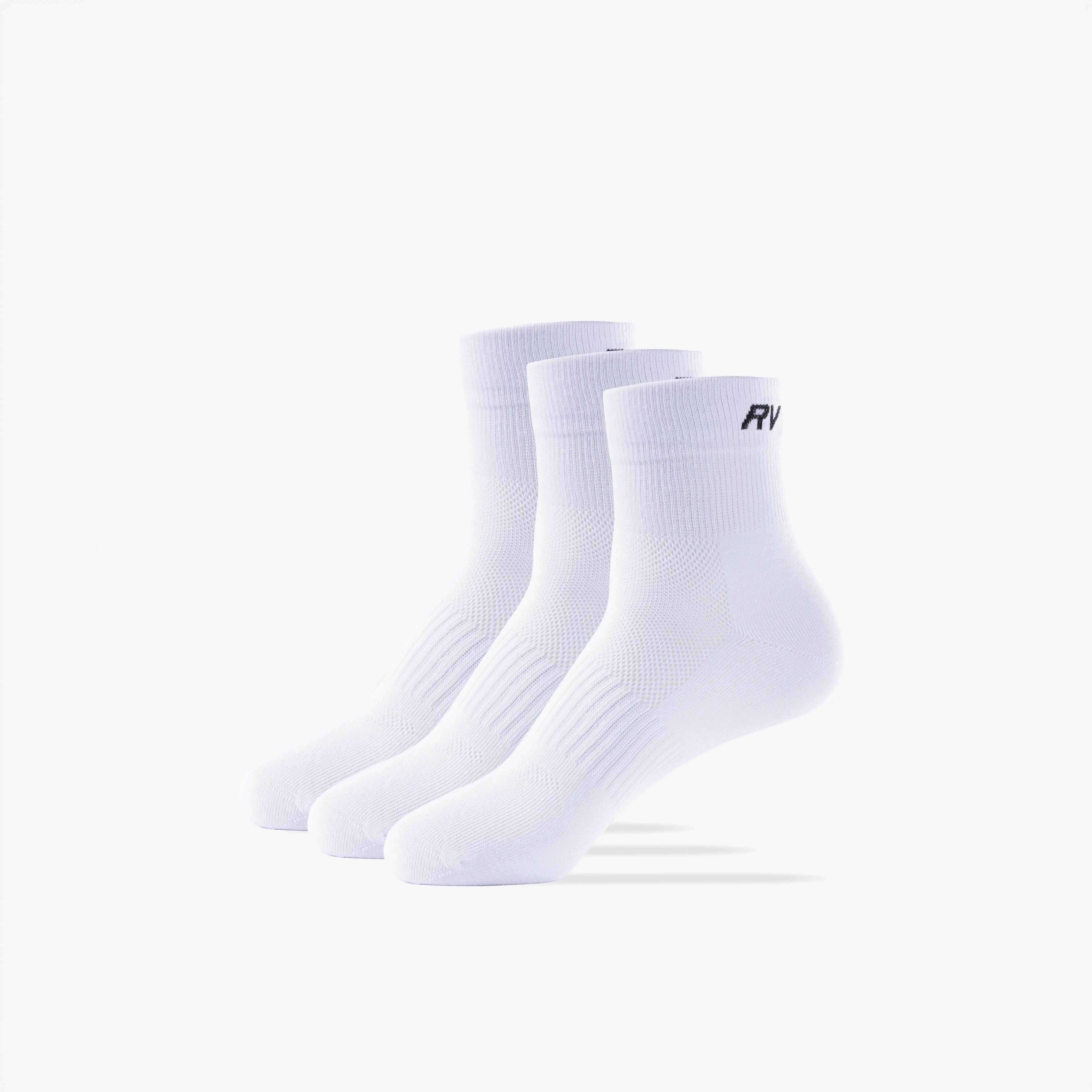 3-pack Trek Performance Low Socks White, 