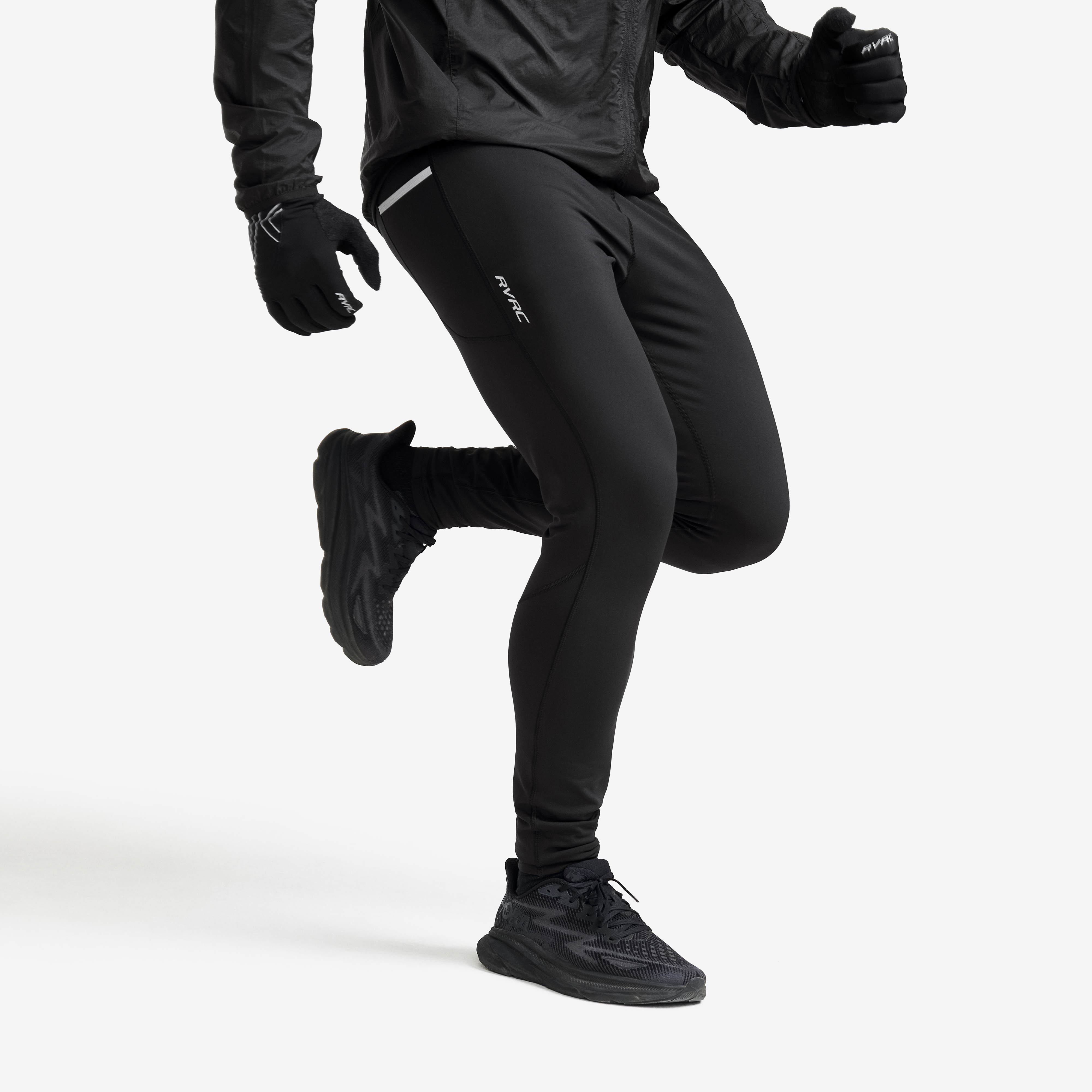 Sprint Winter Tights Black Heren, 