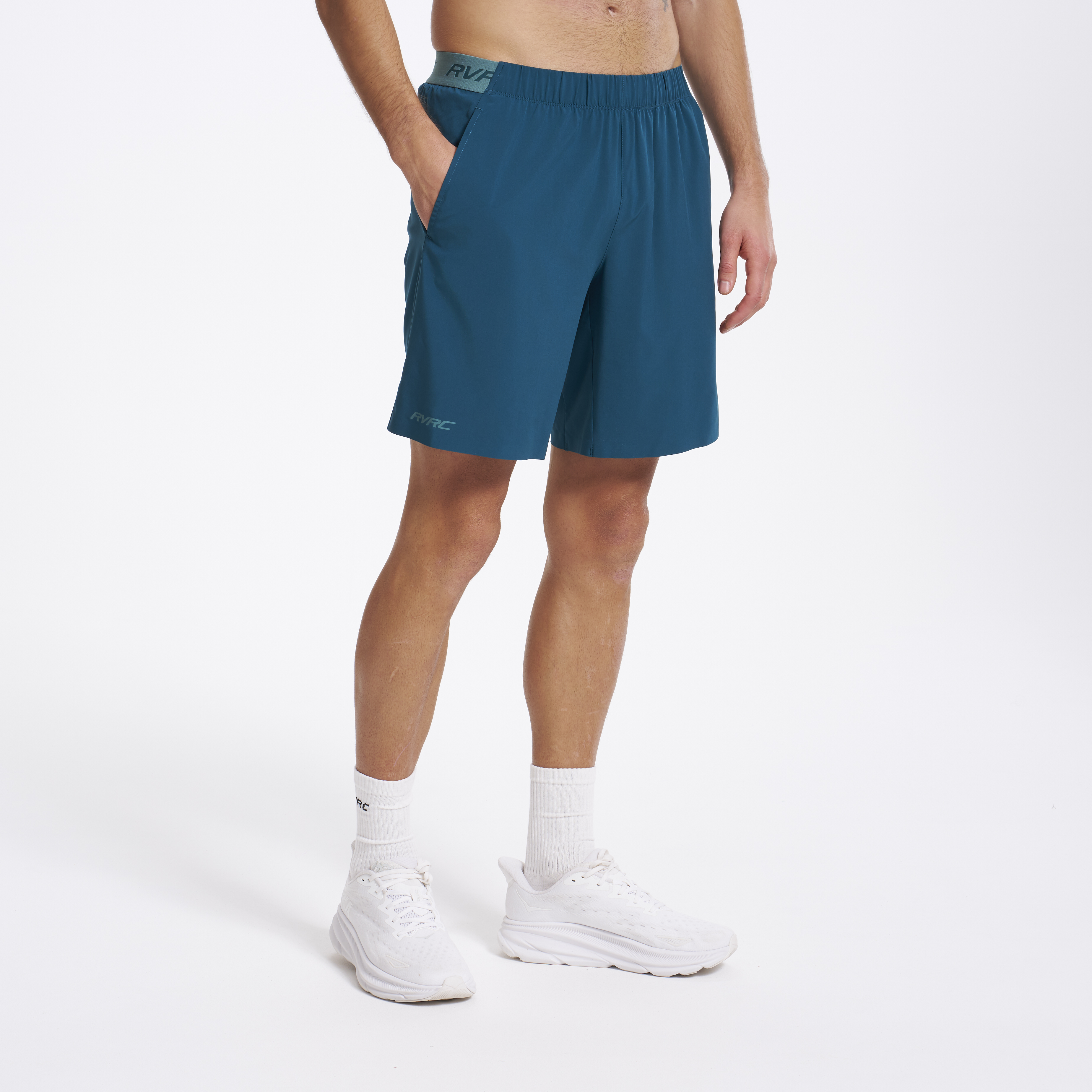 Sense Active Shorts Deep Teal Herre,