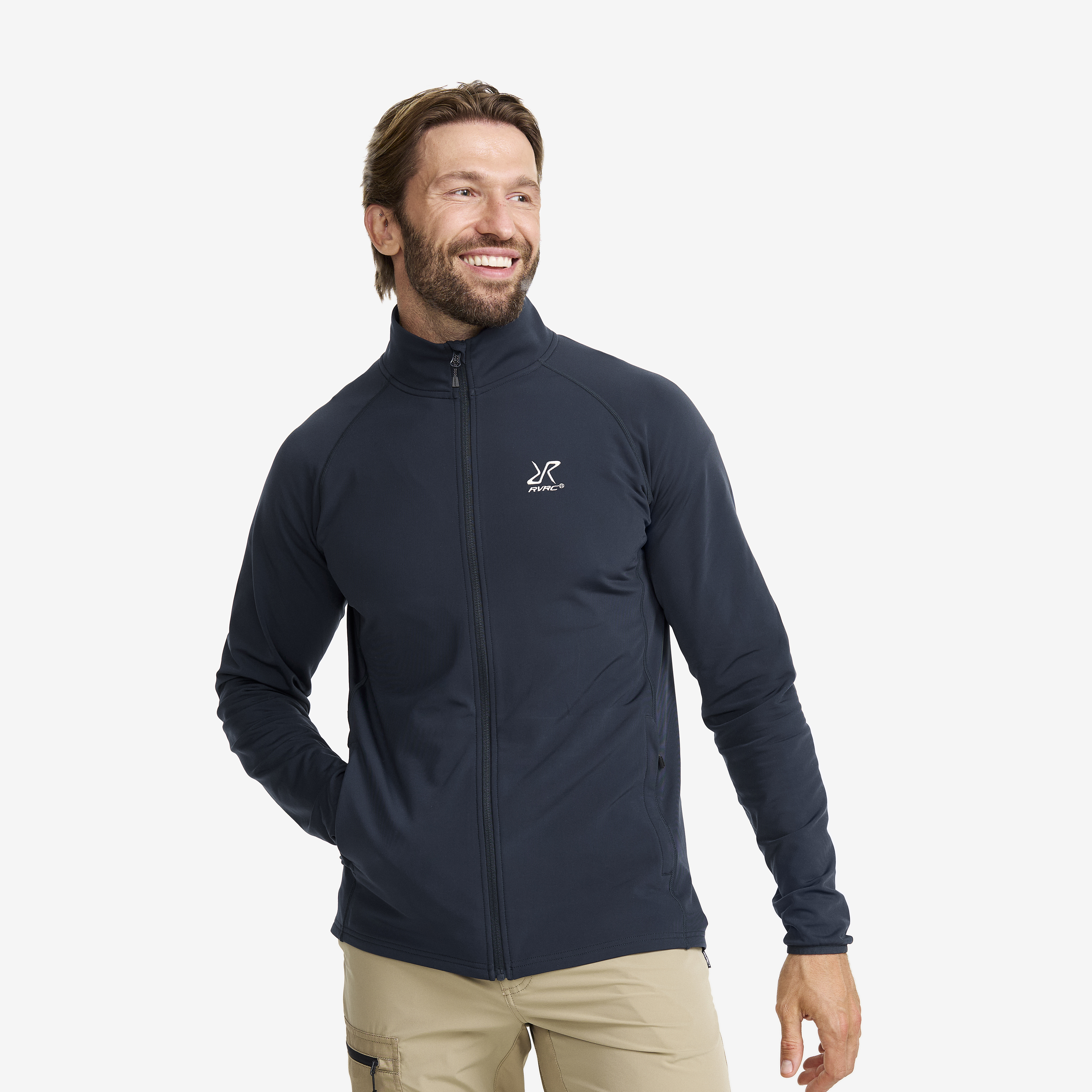 Evolution Light Stretch Fleece Blueberry Heren,