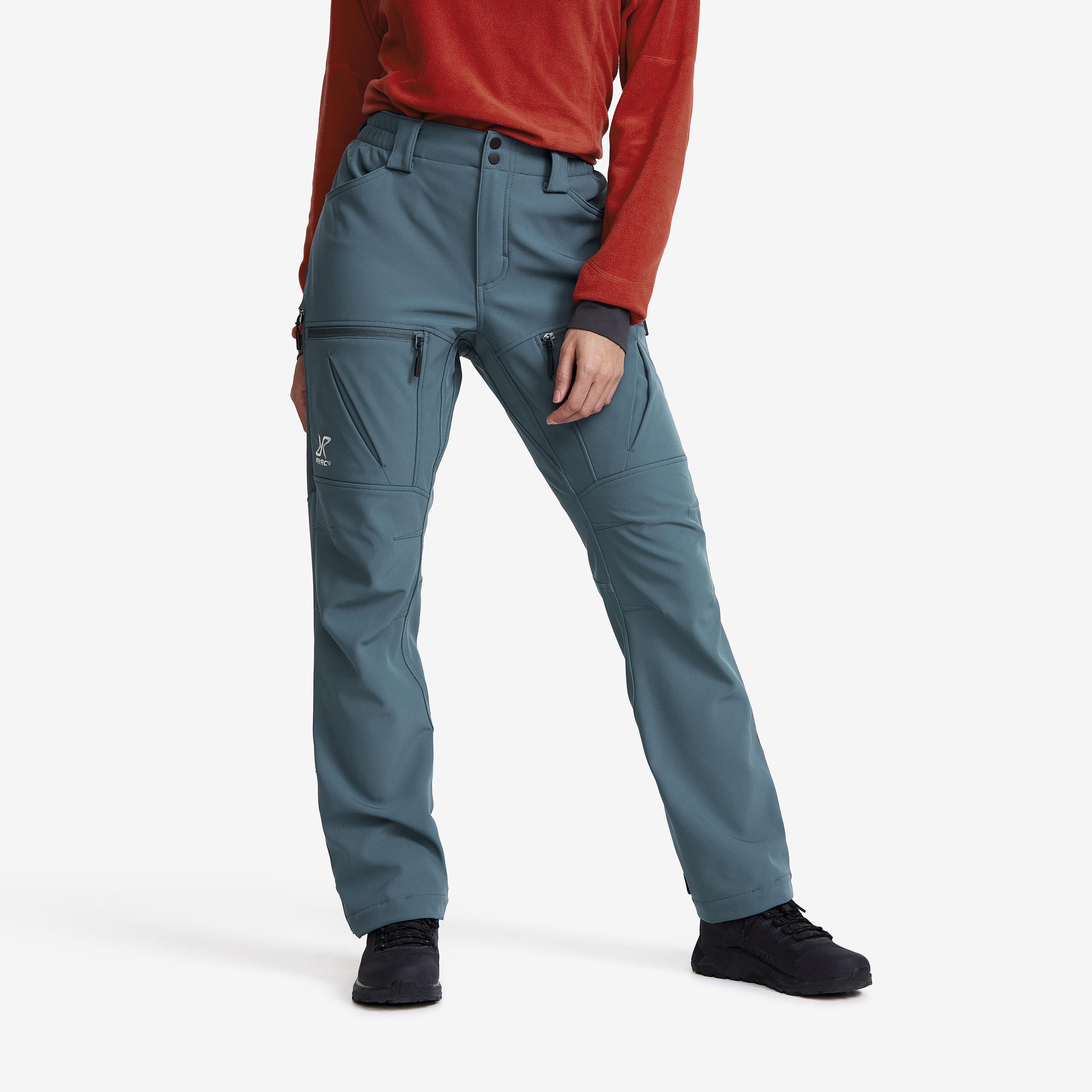 Hiball Softshell Pants Orion Blue Damen