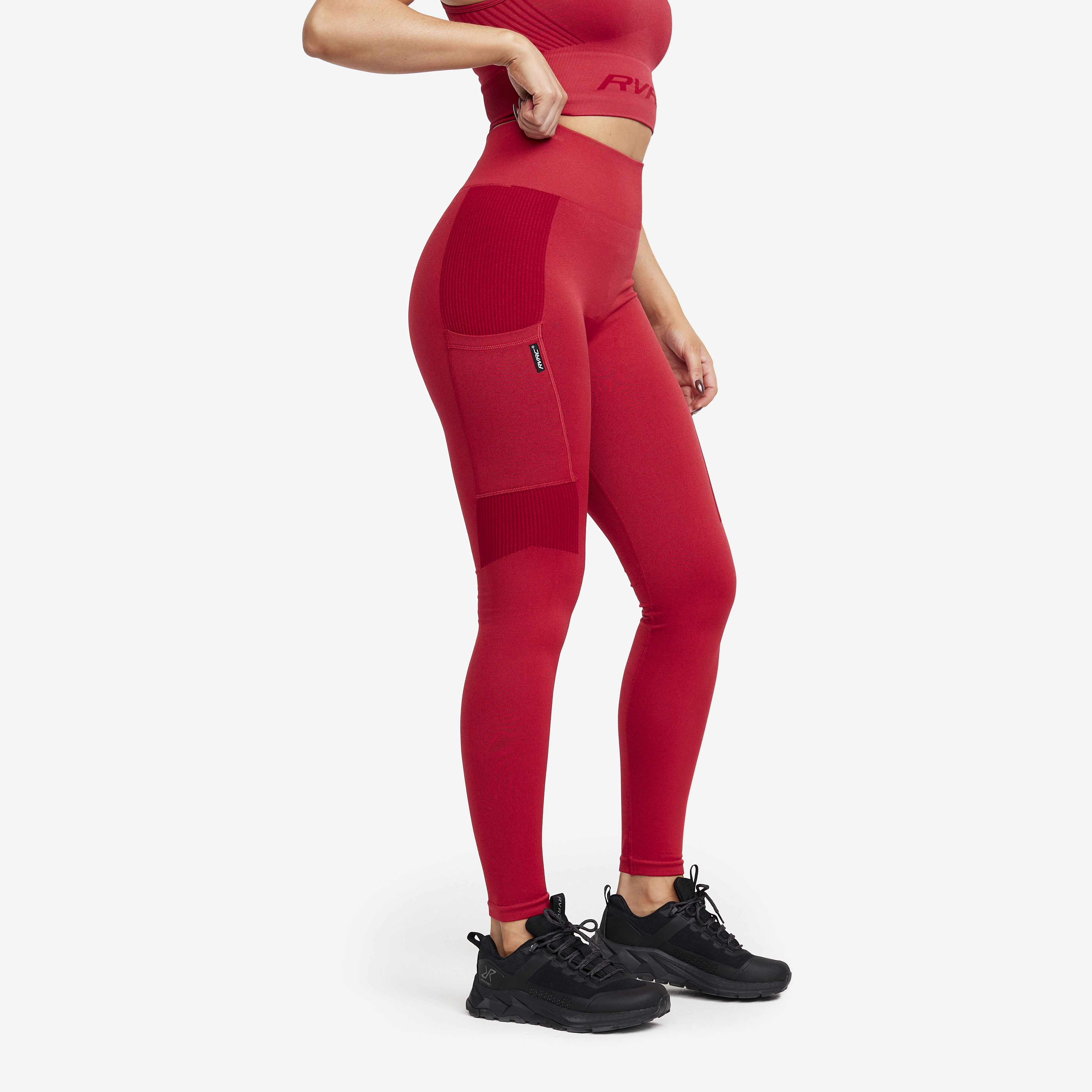 Descent Seamless Tights – Dam – Holly Berry Storlek:S-M – Outdoor Tights
