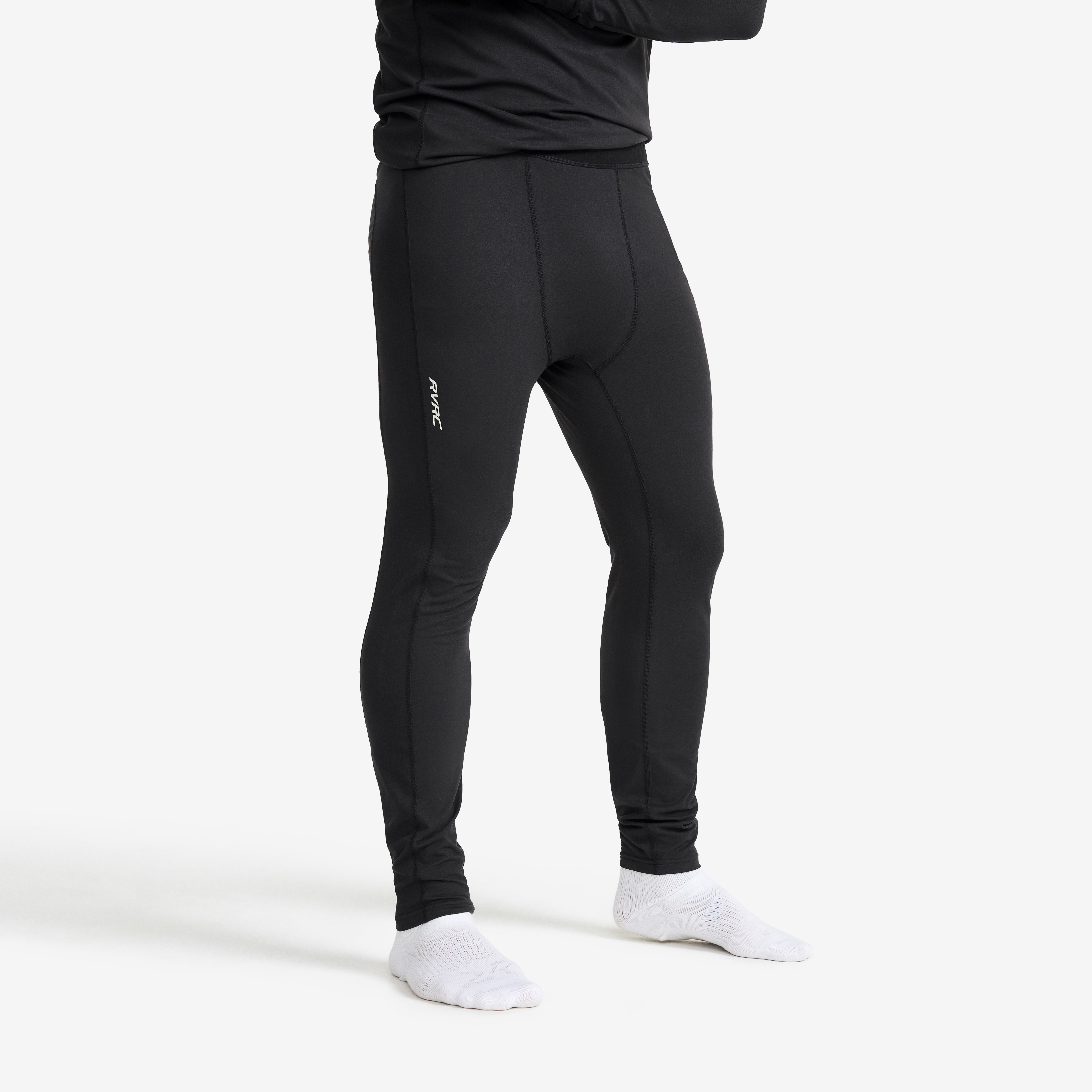 Downhill Base Layer Pants Black Heren,