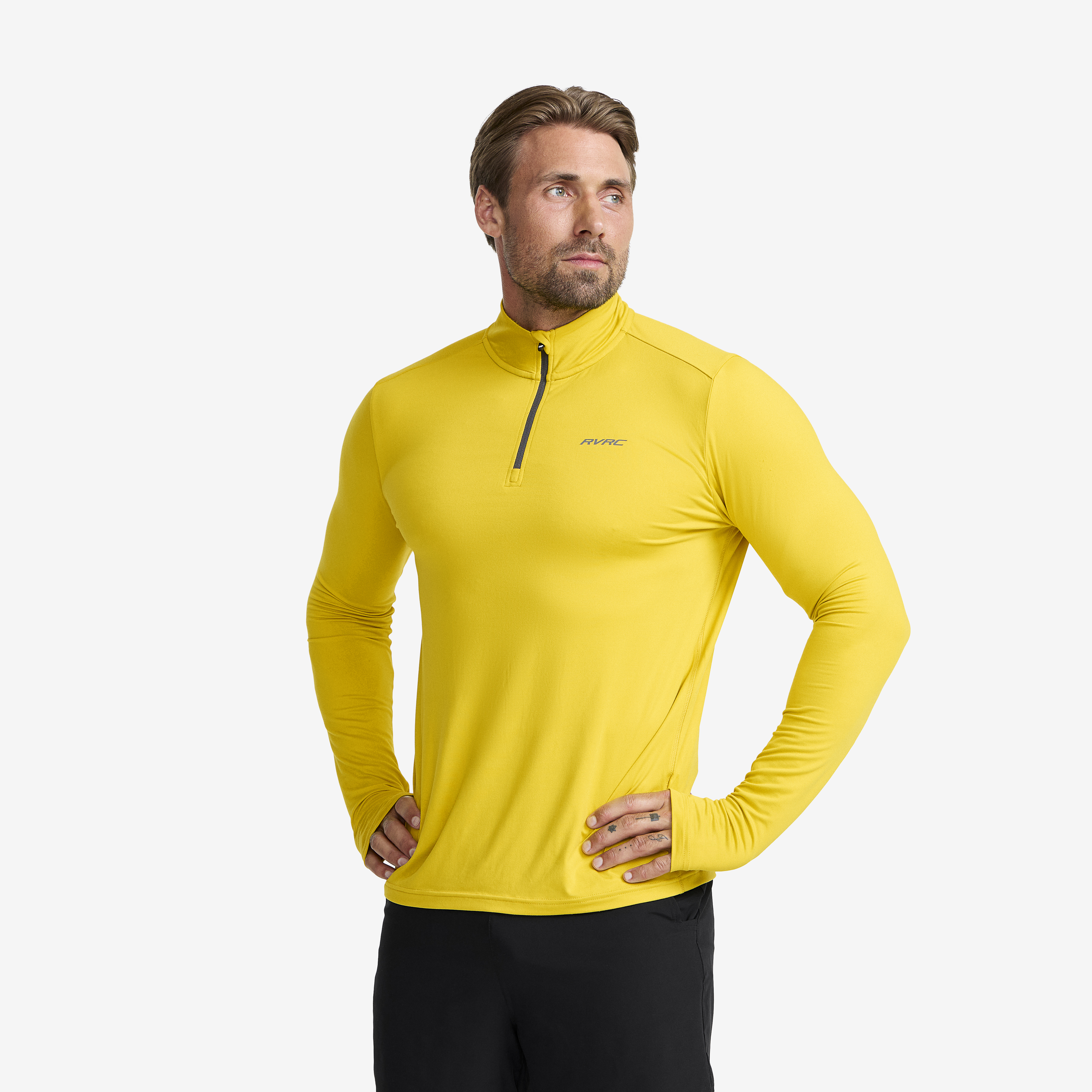 Impulse Half-zip Top Herr Mango Mint, :2XL