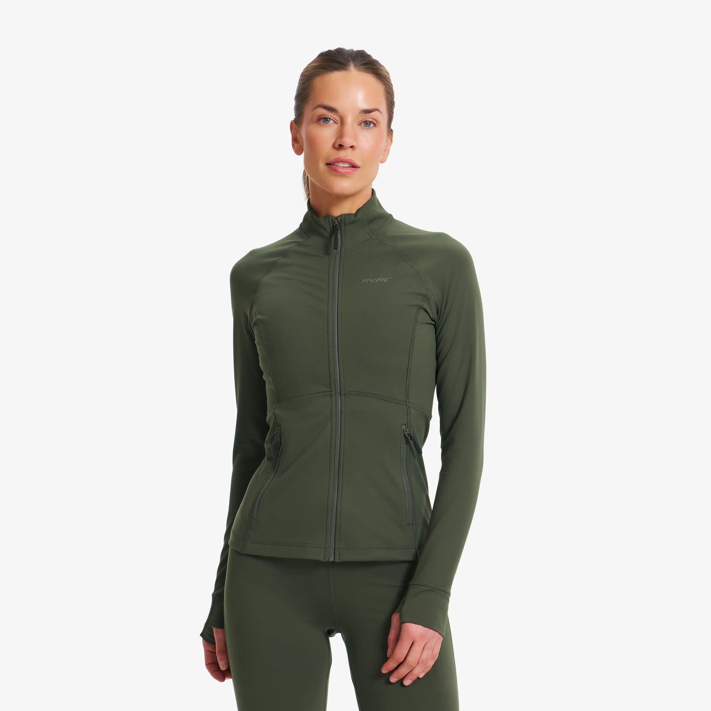 Paragon Full-zip Jacket Dame Kambaba Green