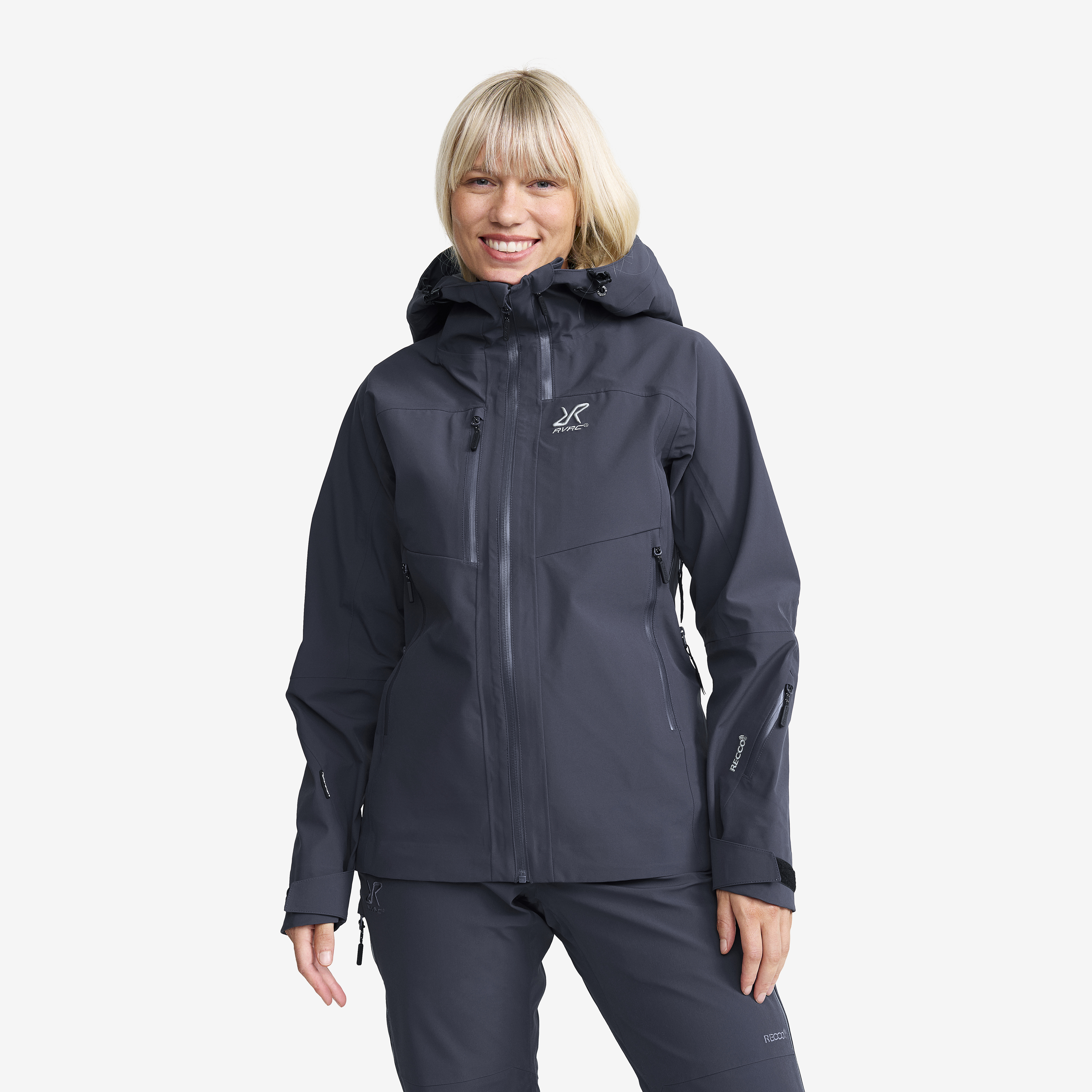 Cyclone 3L Shell Jacket India Ink Naiset, 