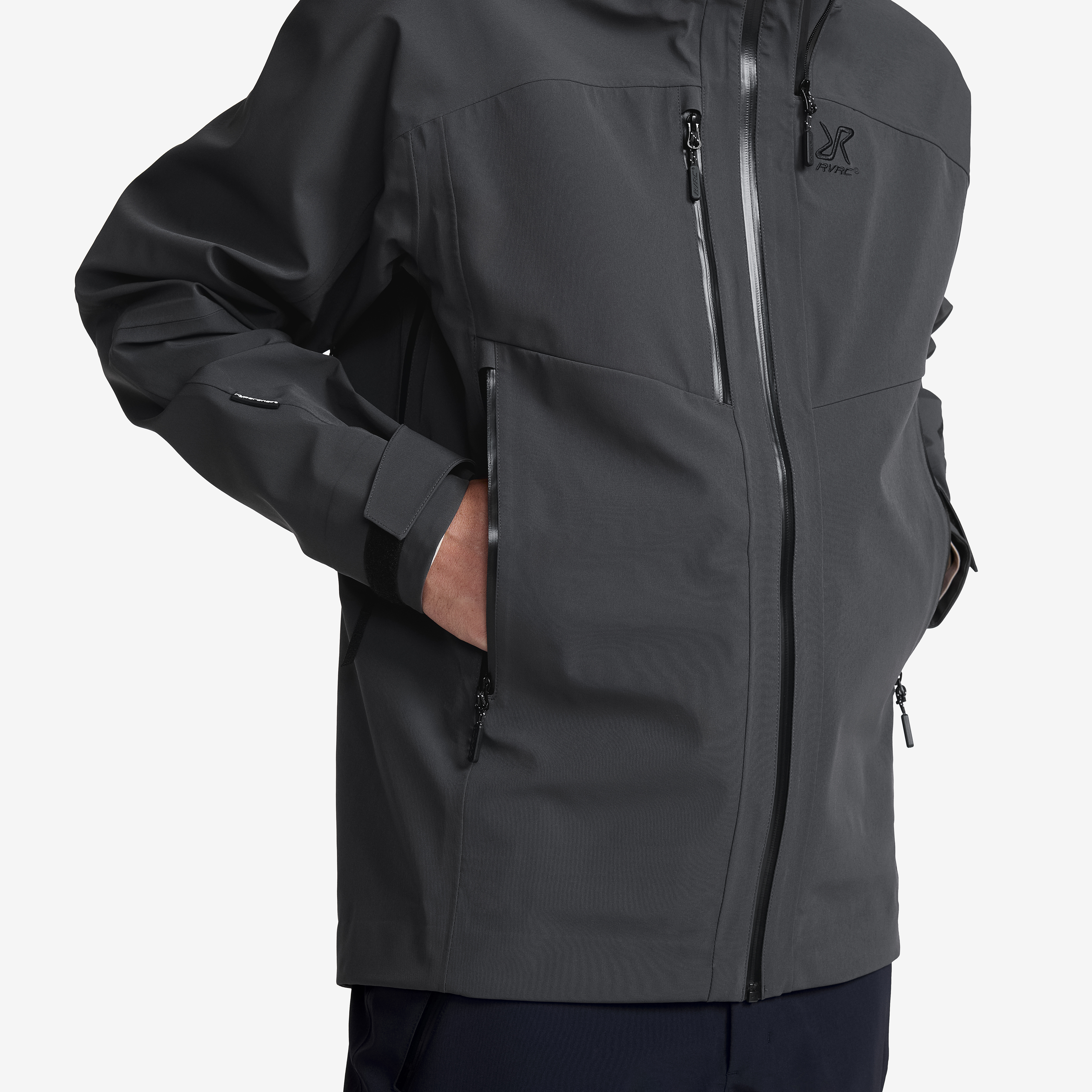 Cyclone Shells Cyclone 3L Shell Jacket Herre Anthracite | RevolutionRace