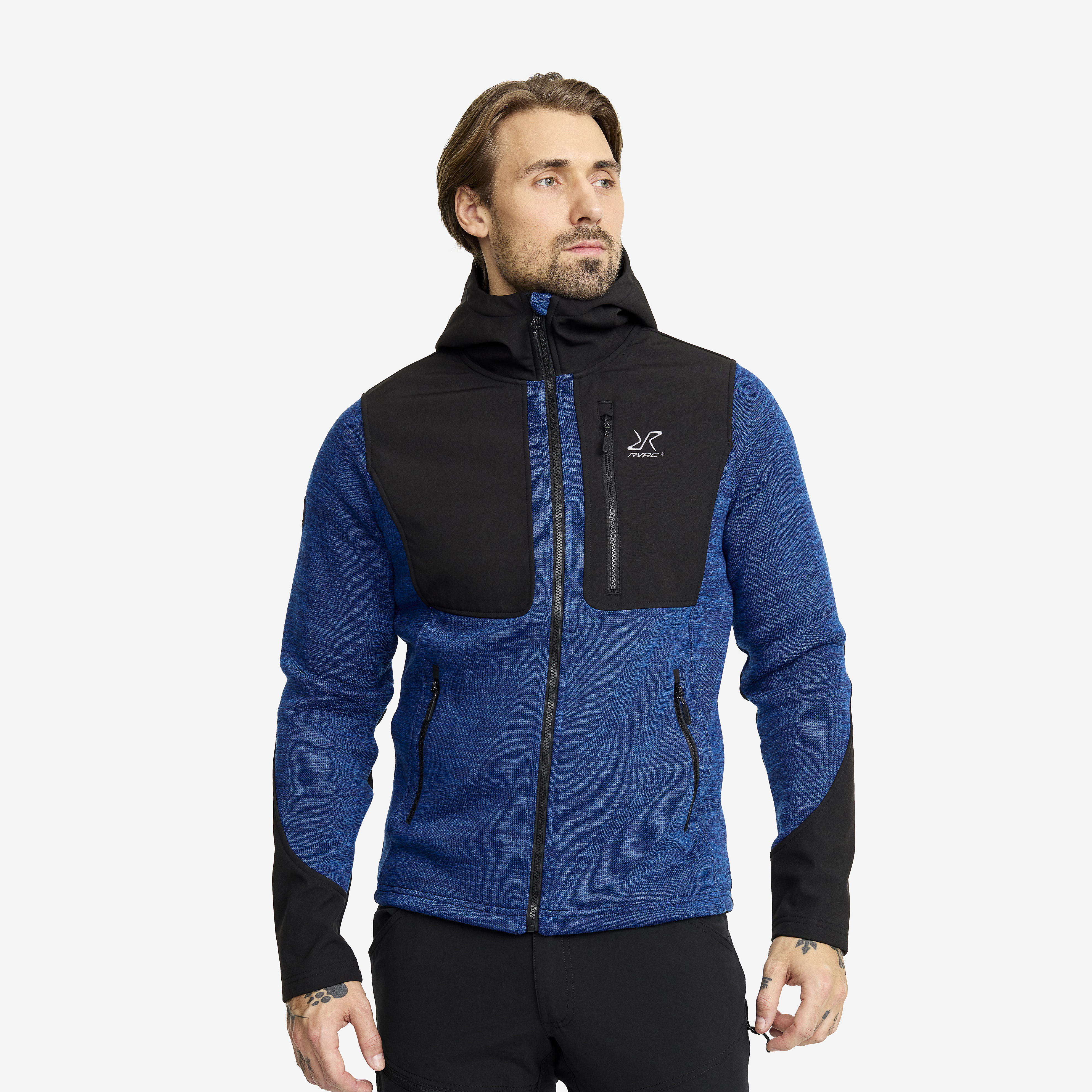 Wander Pro Wool Hoodie Classic Blue Hombres