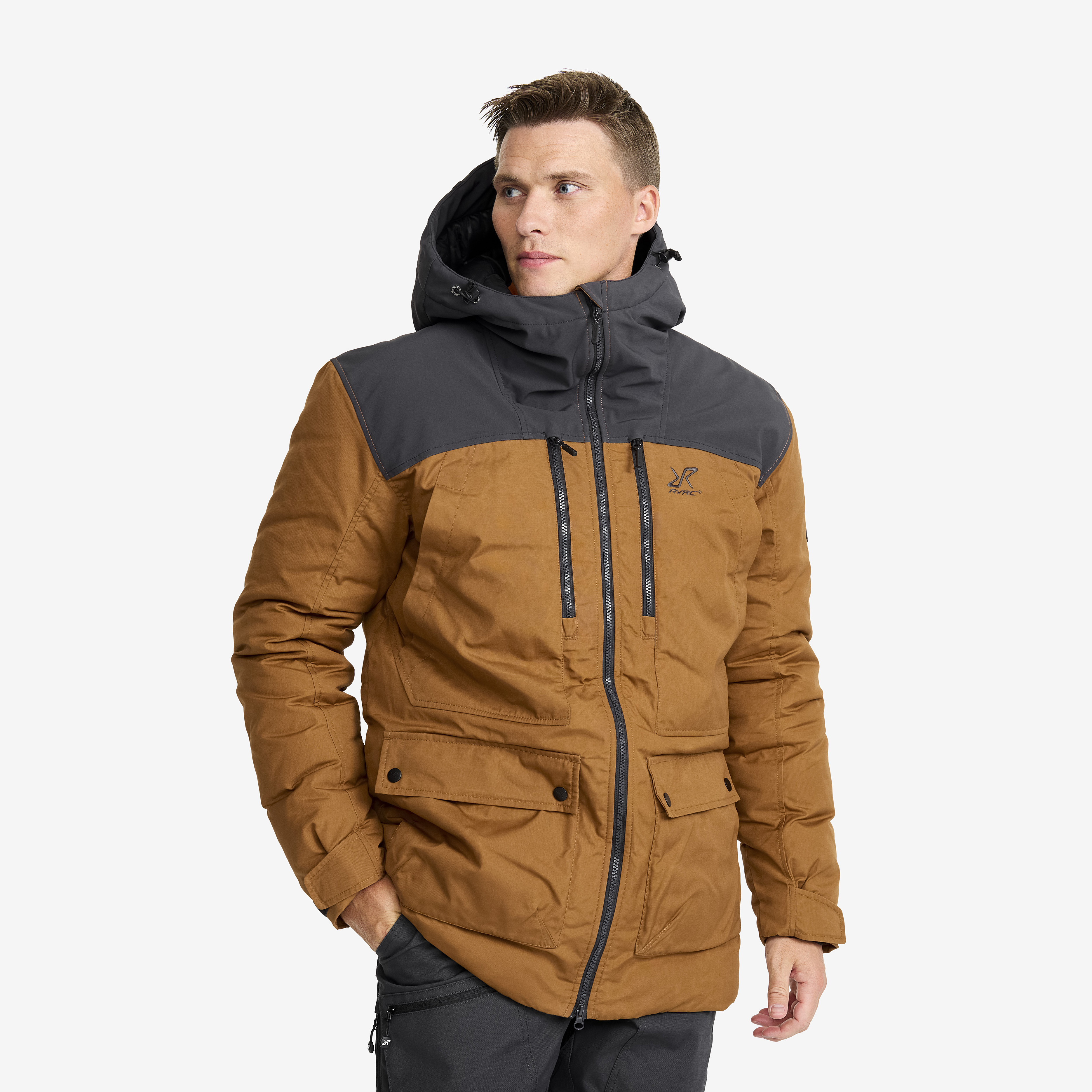 Outdoor Parka Rubber Herre