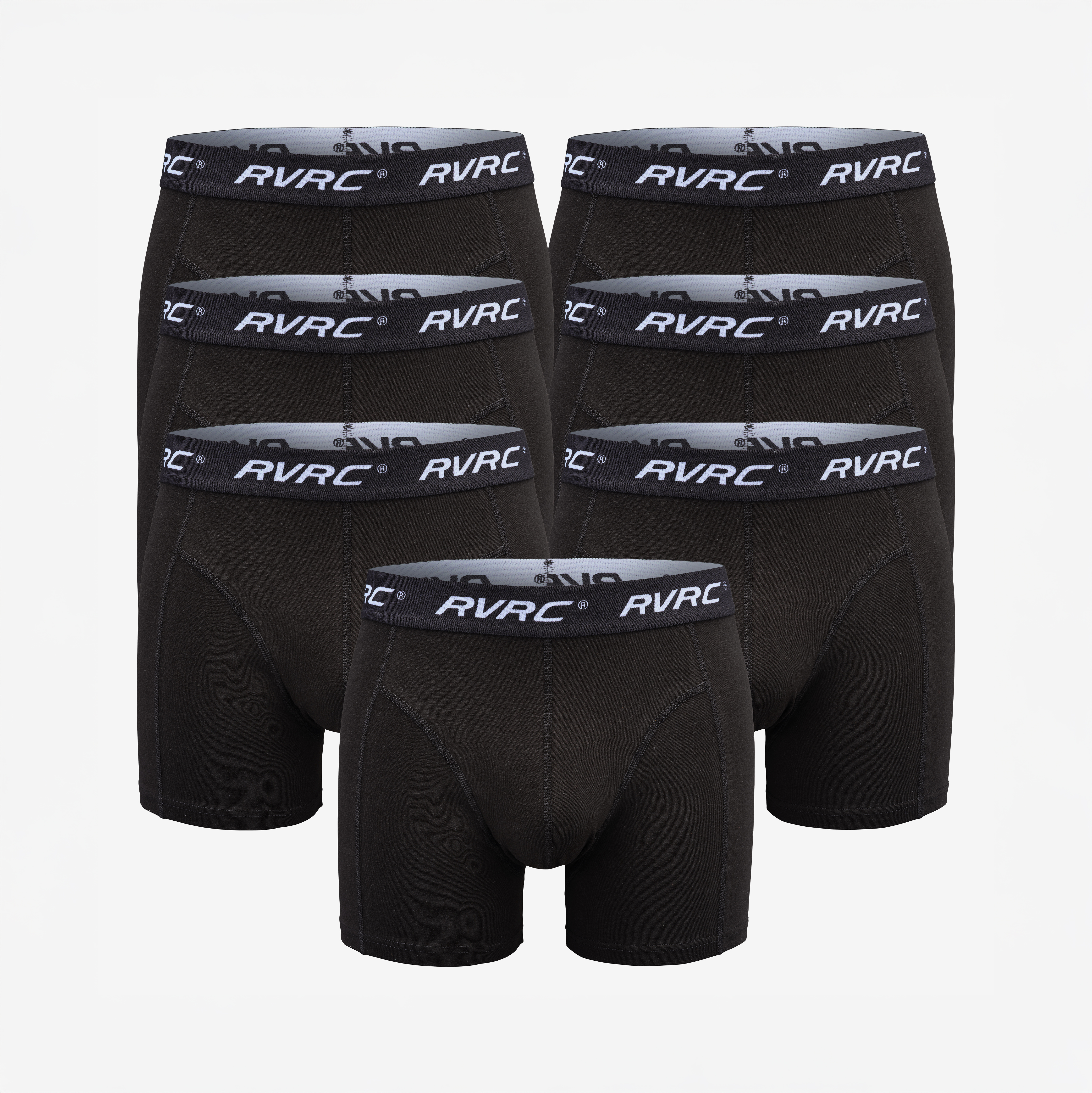 7-pack Ultimate Soft Boxer Black Herr, 