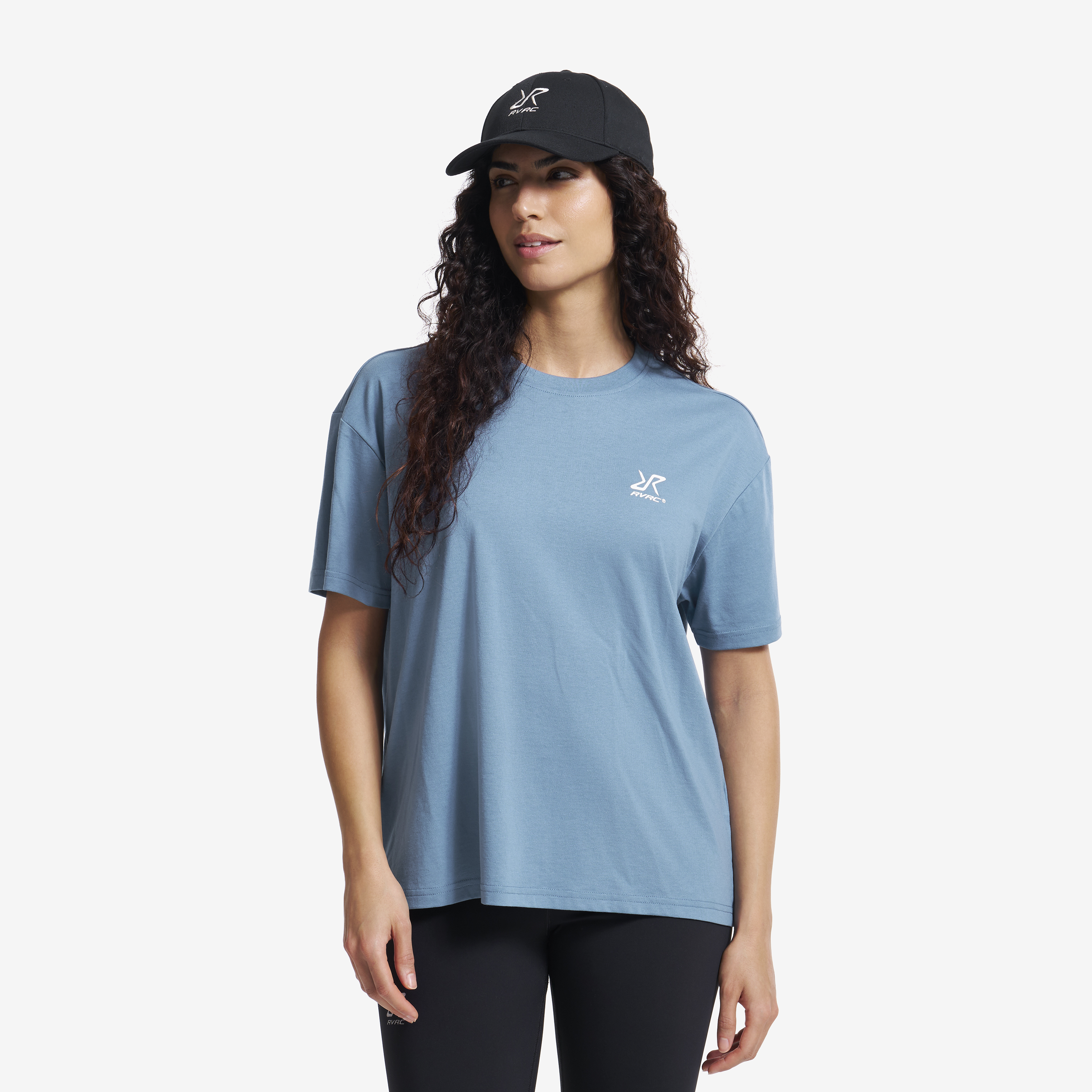 Easy Relaxed T-shirt Captain's Blue Naistele,