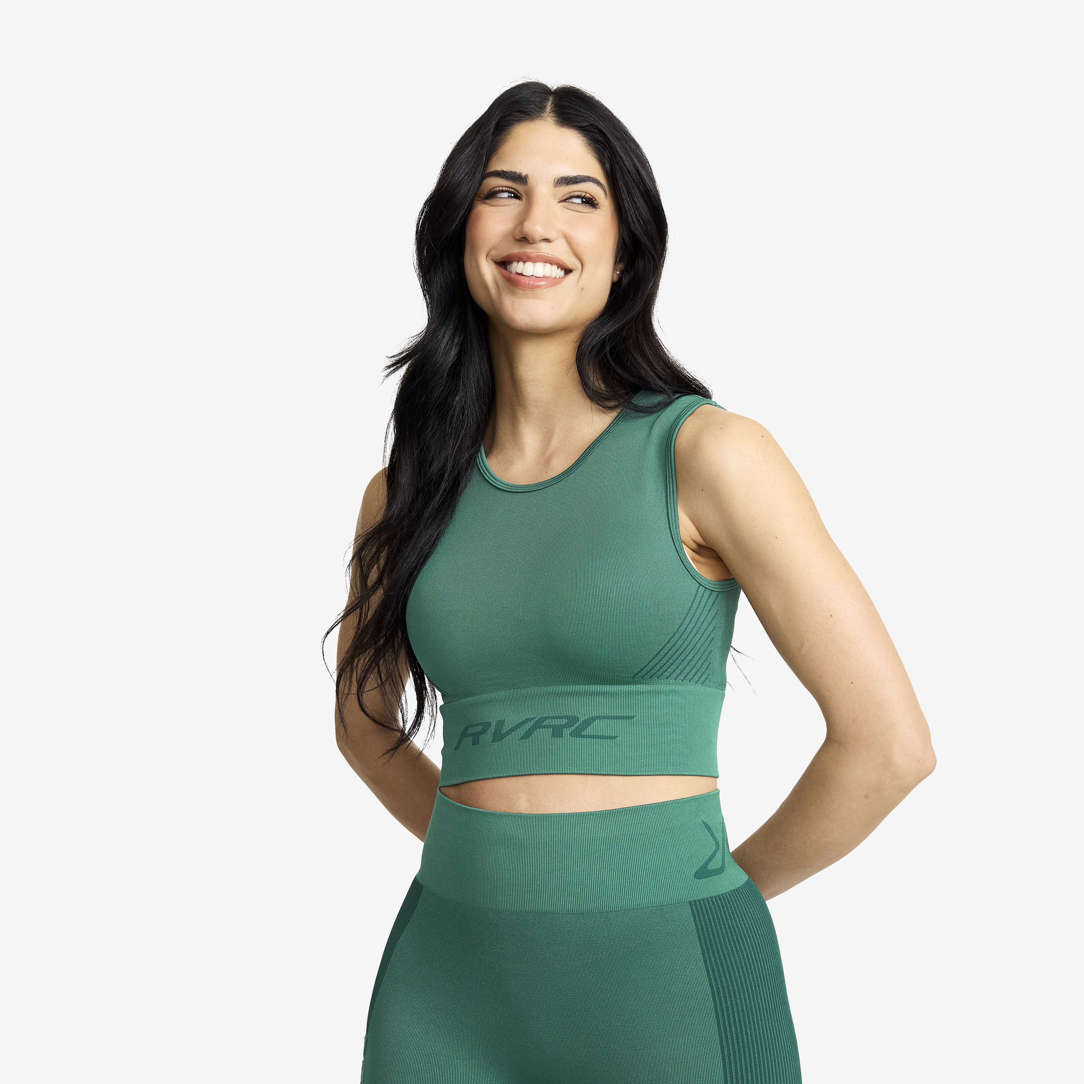 Descent Seamless Crop Top Dame North Sea