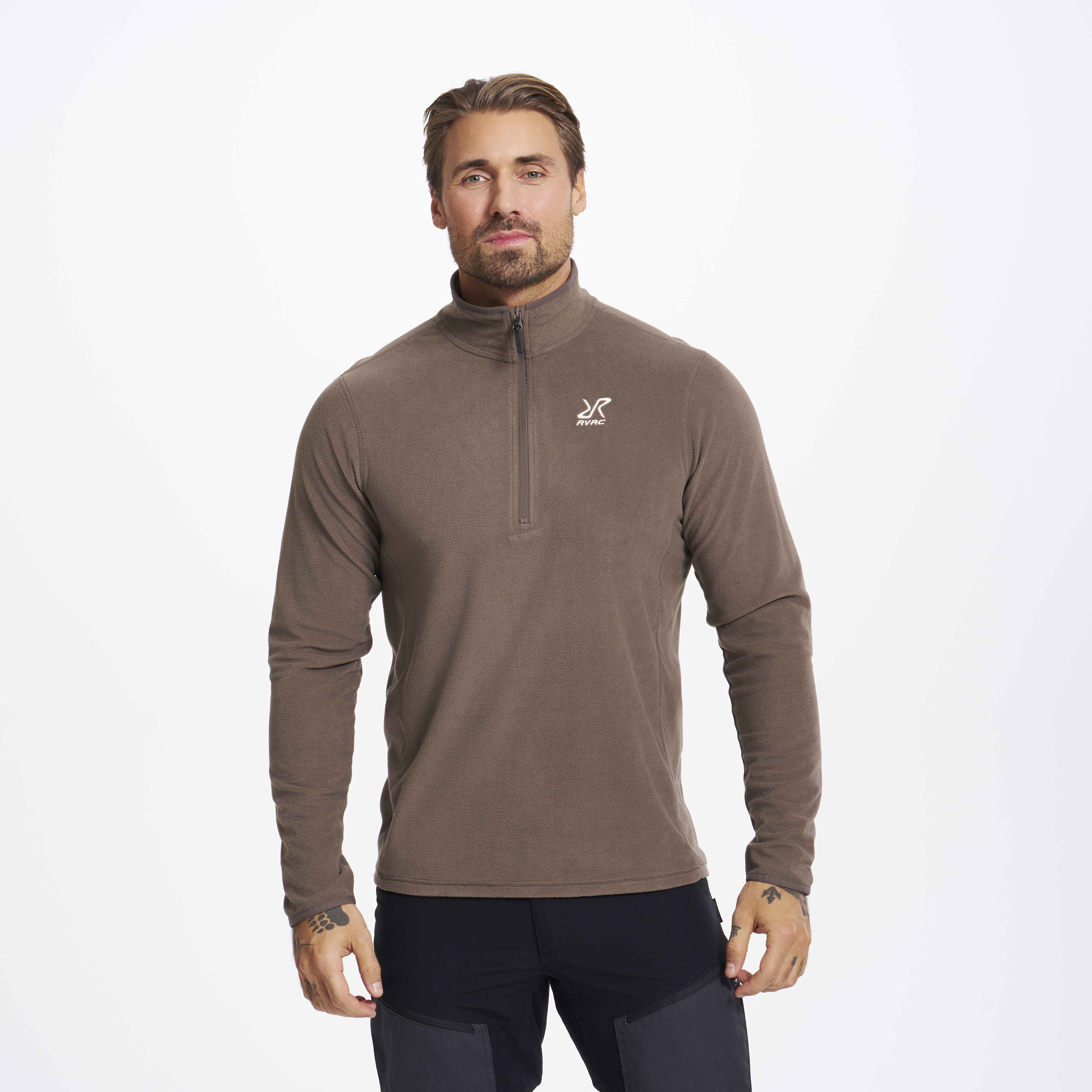 Hiker Half-zip Fleece Morel Men,