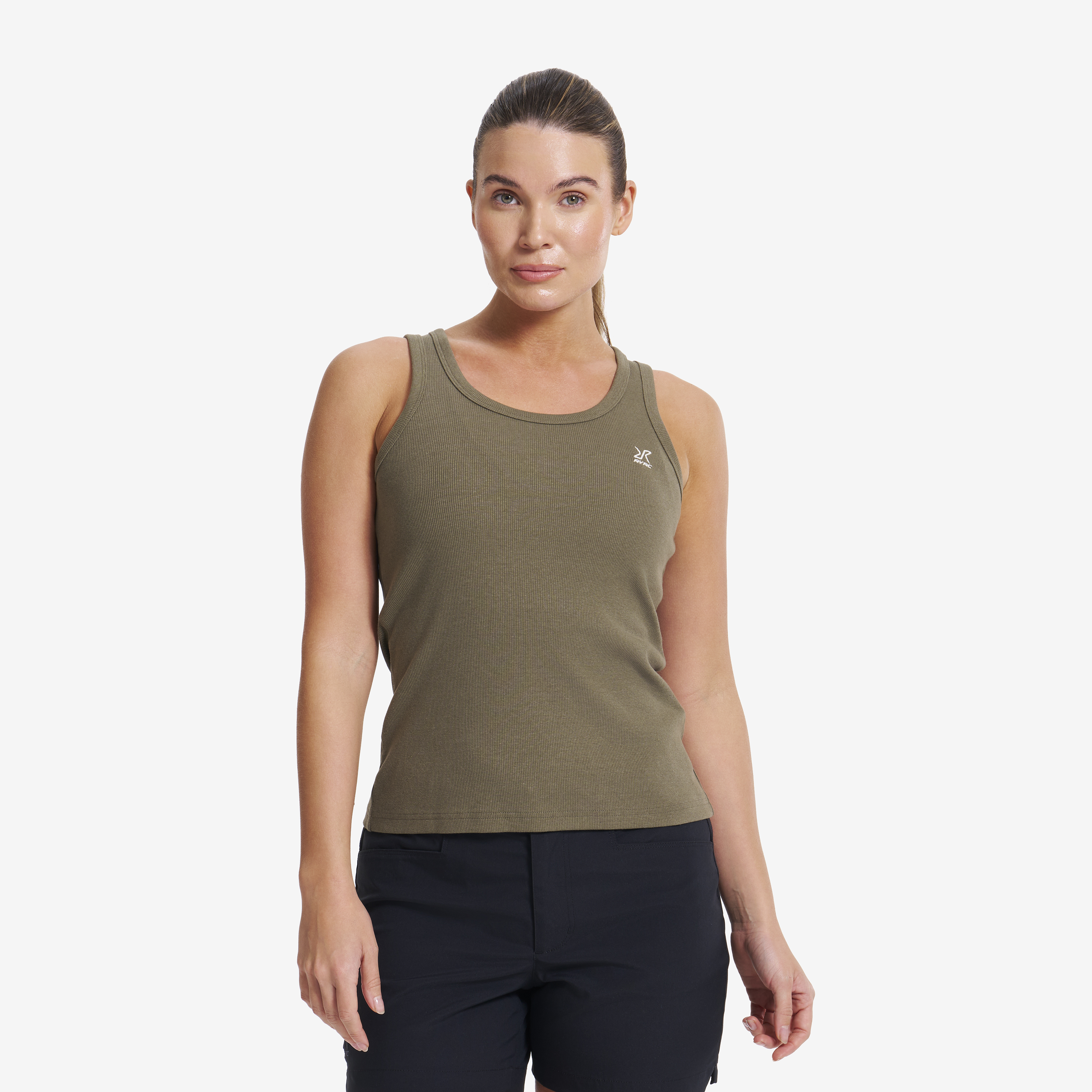 Birch Ribbed Tank Top Dame Kalamata