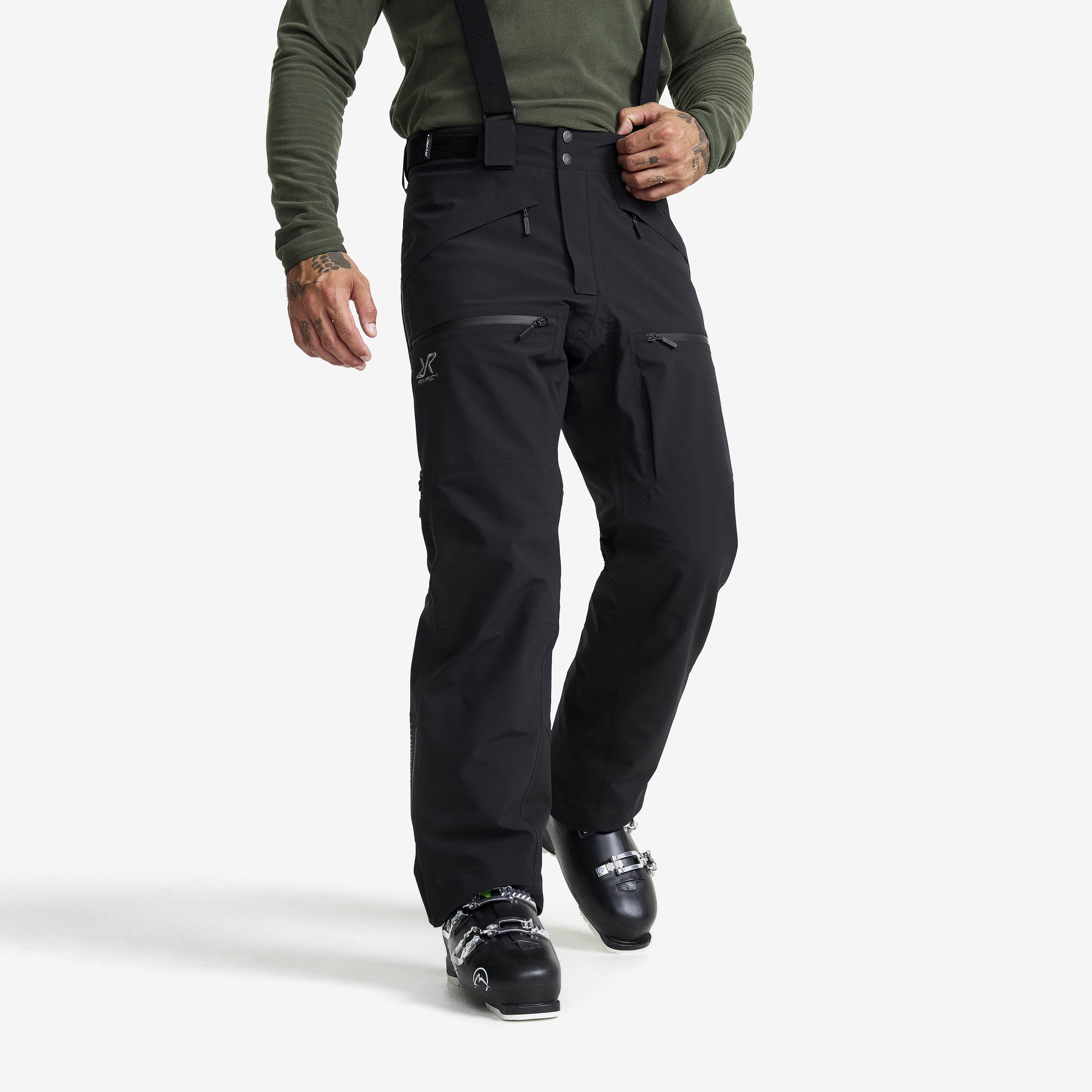 Atlas 3L Ski Pants Black Herren, 