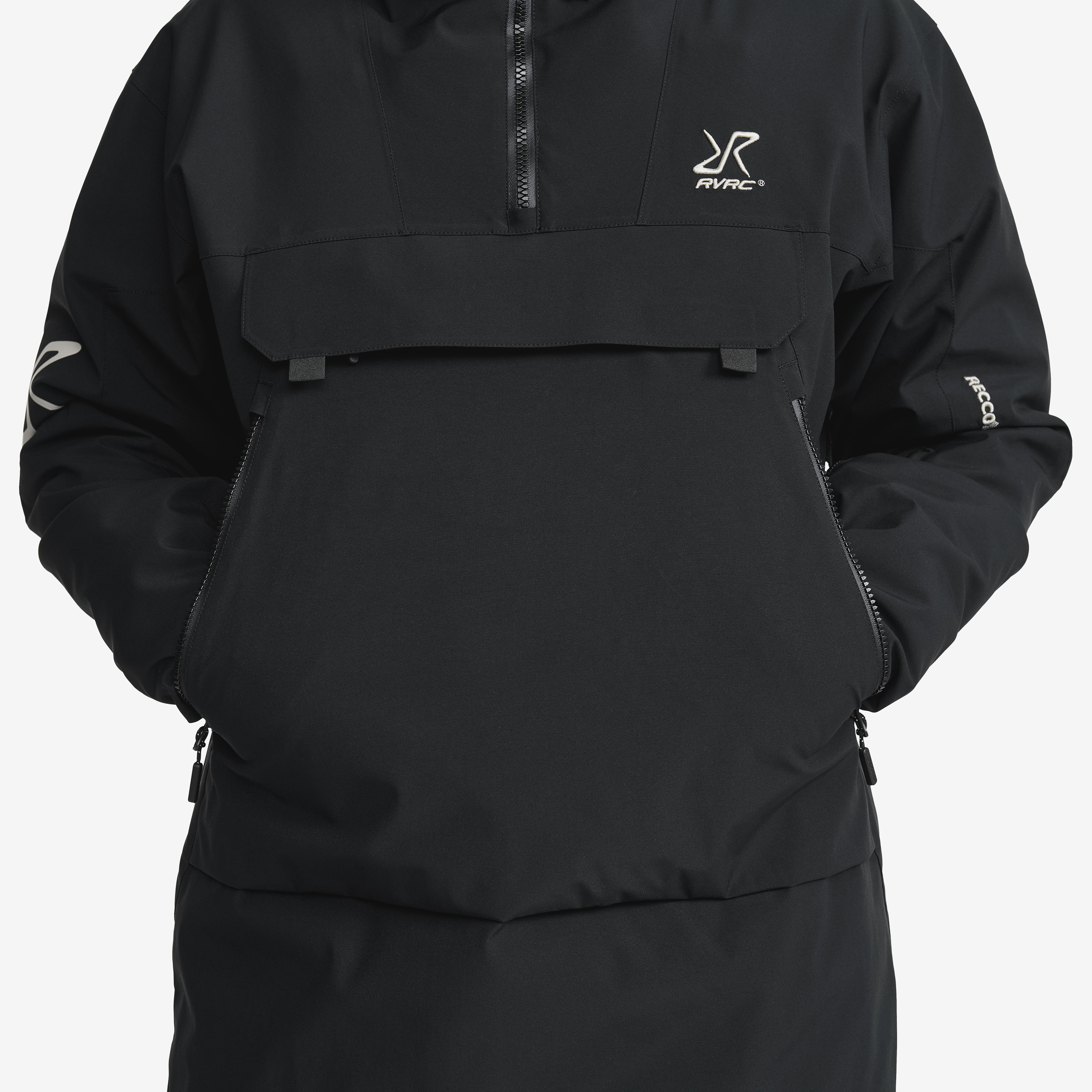 AccXel Insulated 2L Ski Anorak Men Black | RevolutionRace