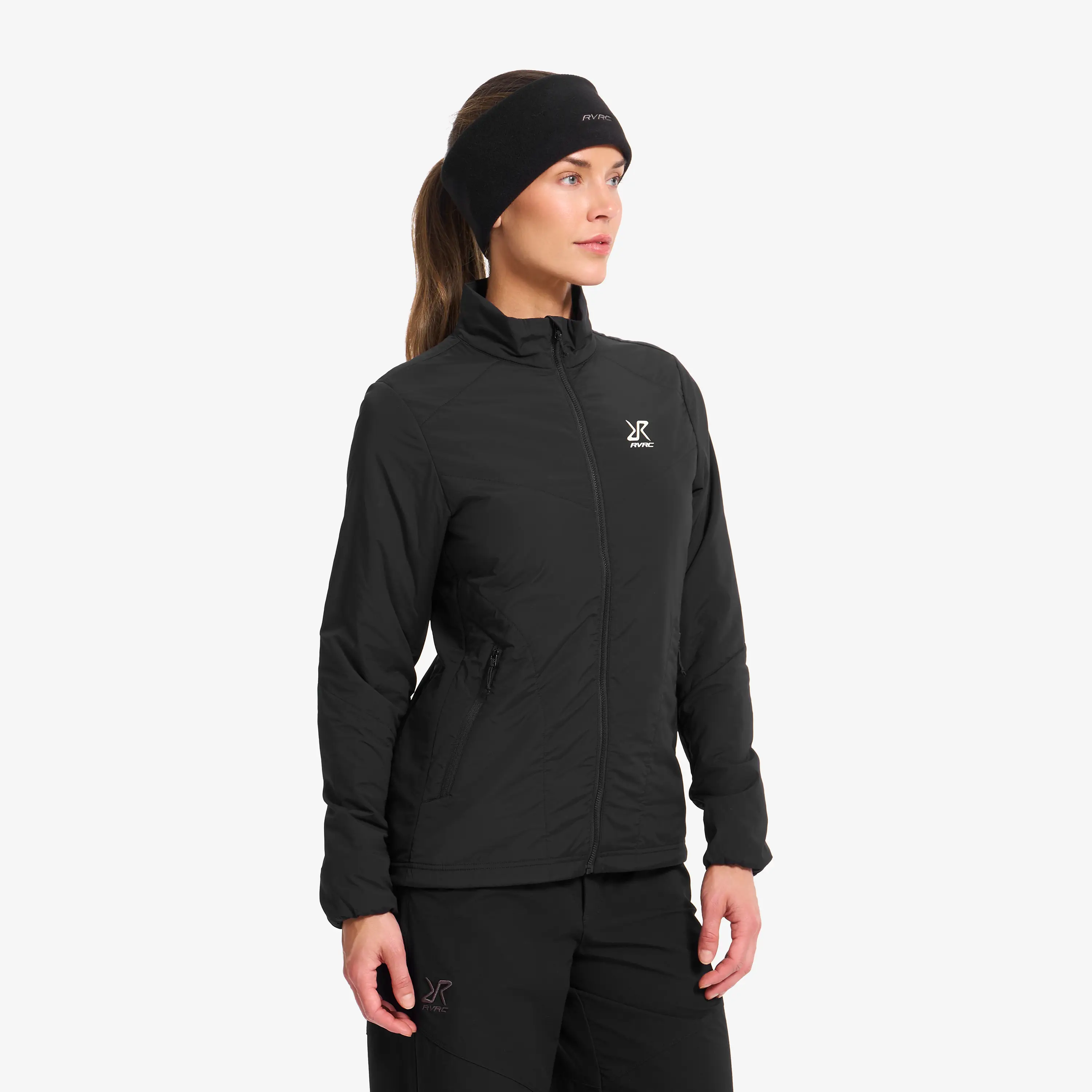 Dense Light Thermo Jacket Black Women,
