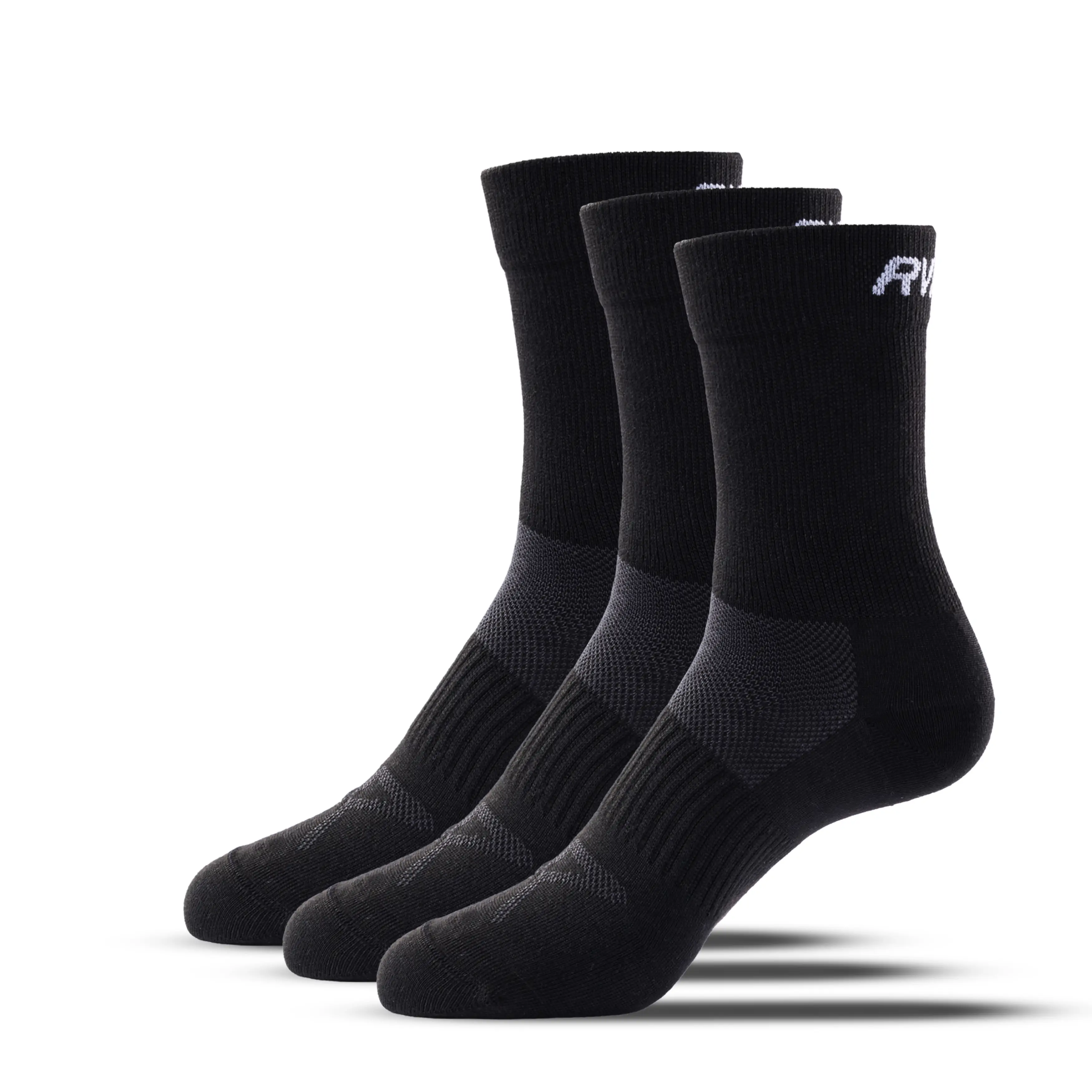 3-pack Trek Performance Socks Black, 