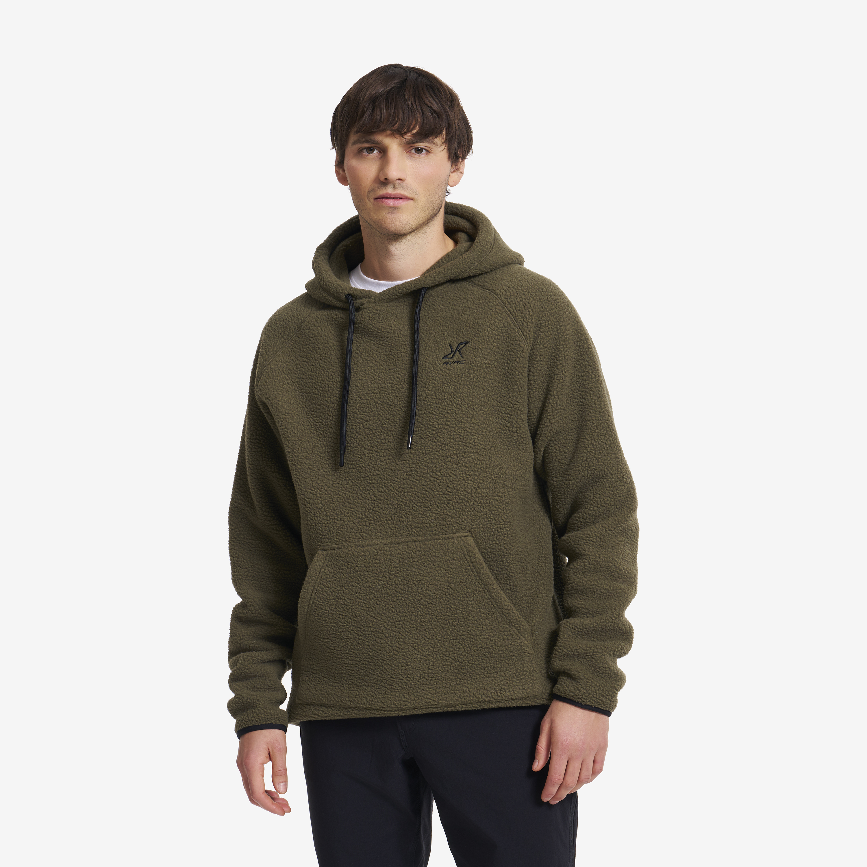 Sherpa Light Hooded Fleece Grape Leaf Heren, 