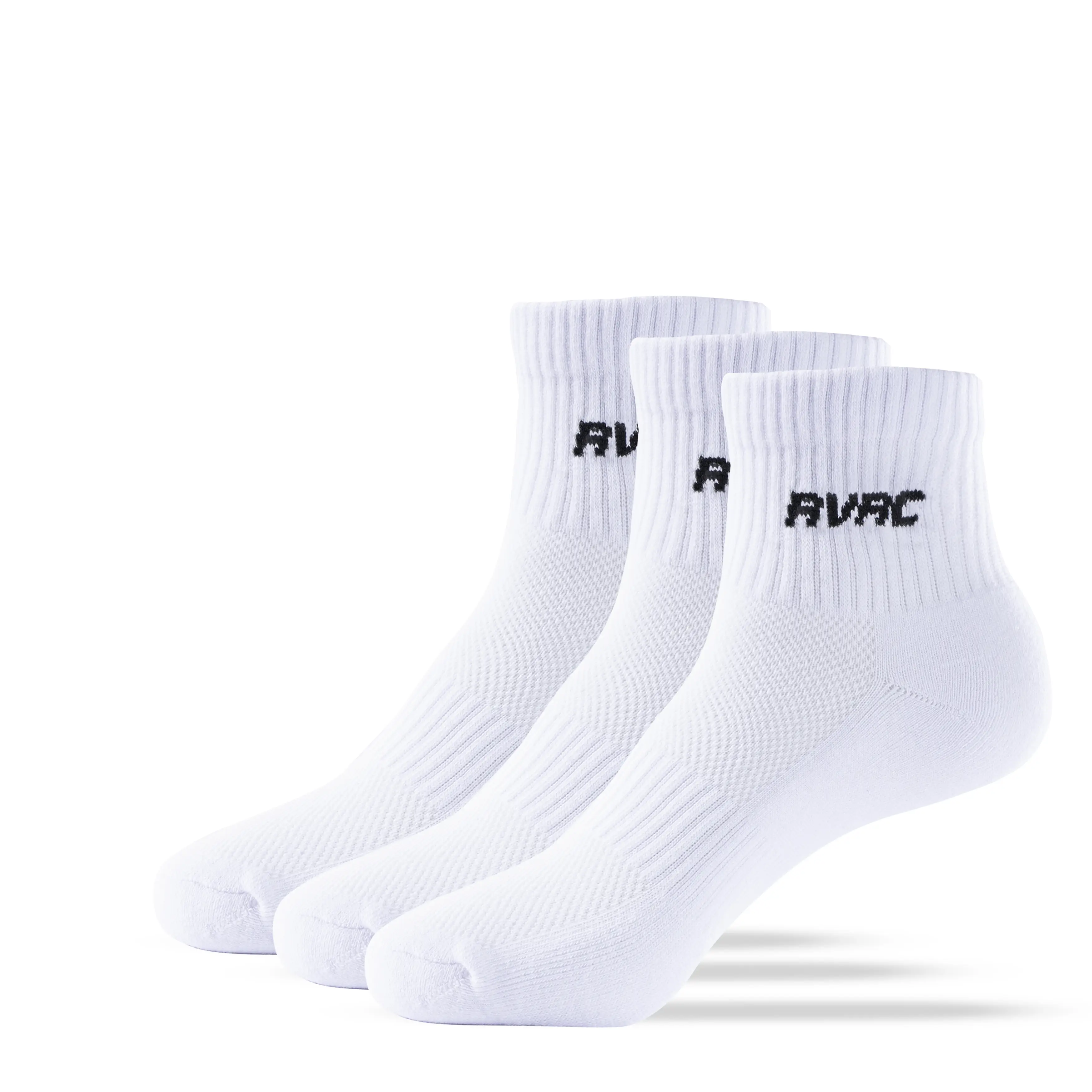3-pack Core Ribbed Low Socks White,