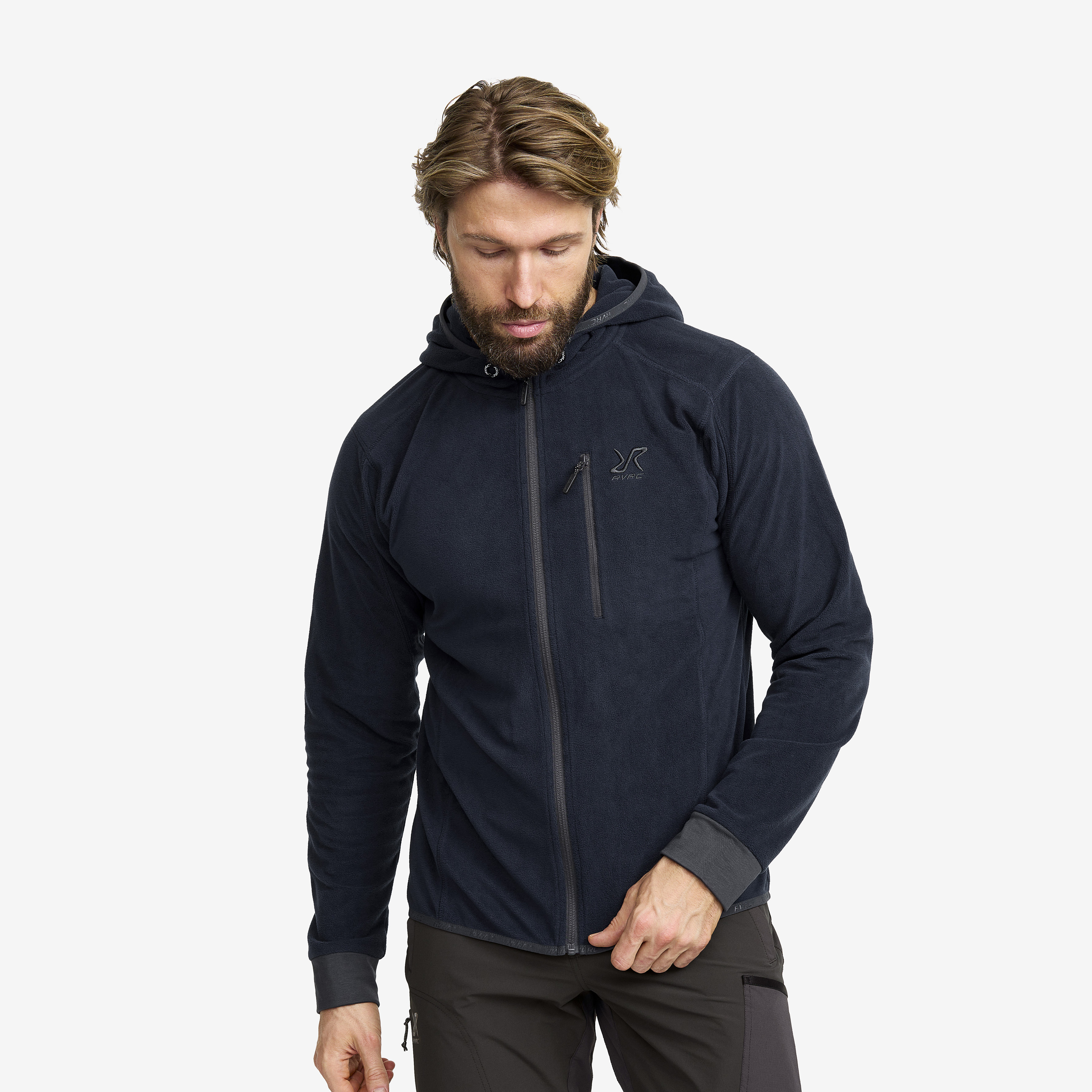Trekker Hoodie Herre Thunder Blue